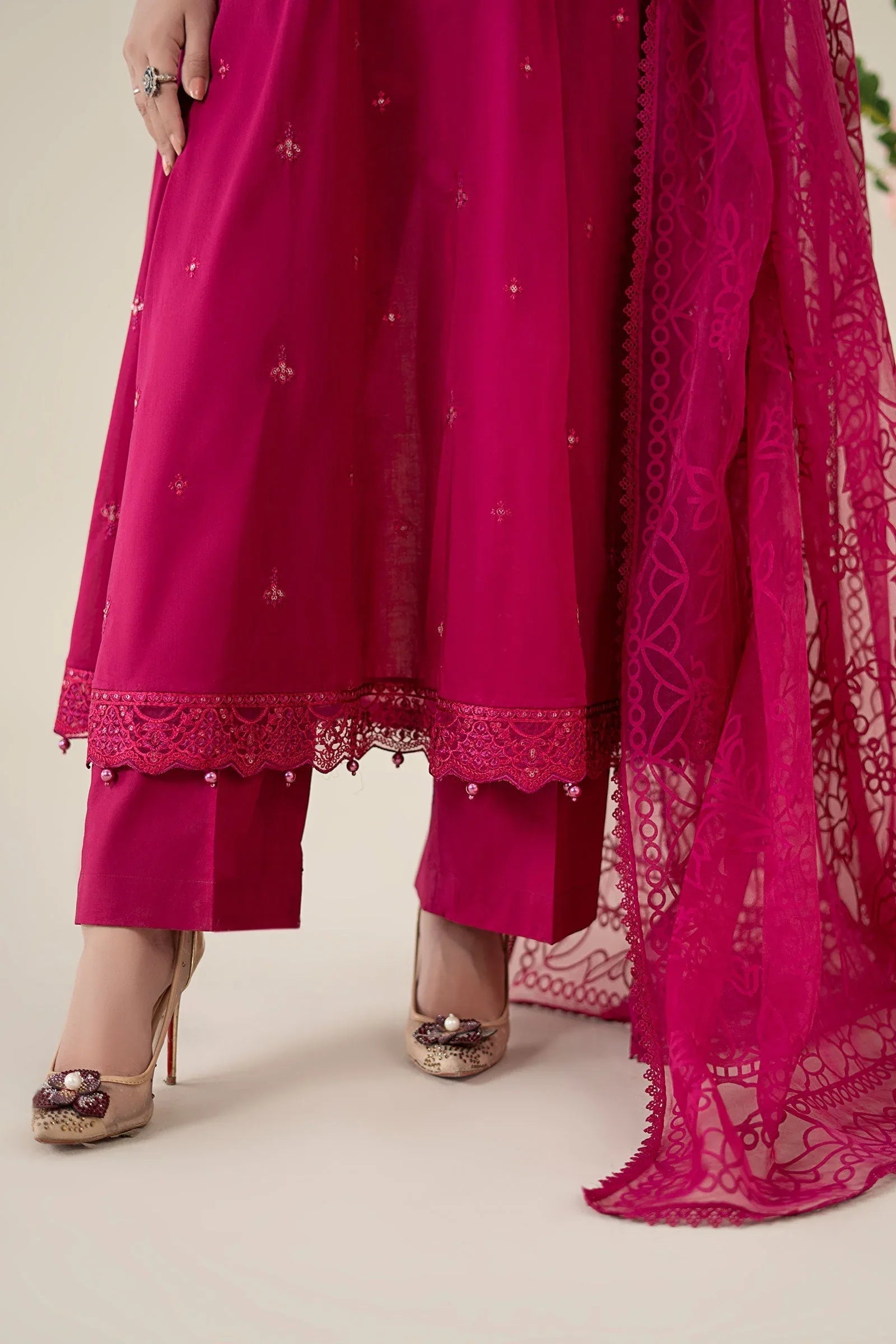 Maria B | Luxury Pret 25 | DW-EA25-08 - Rang-e-Khaas