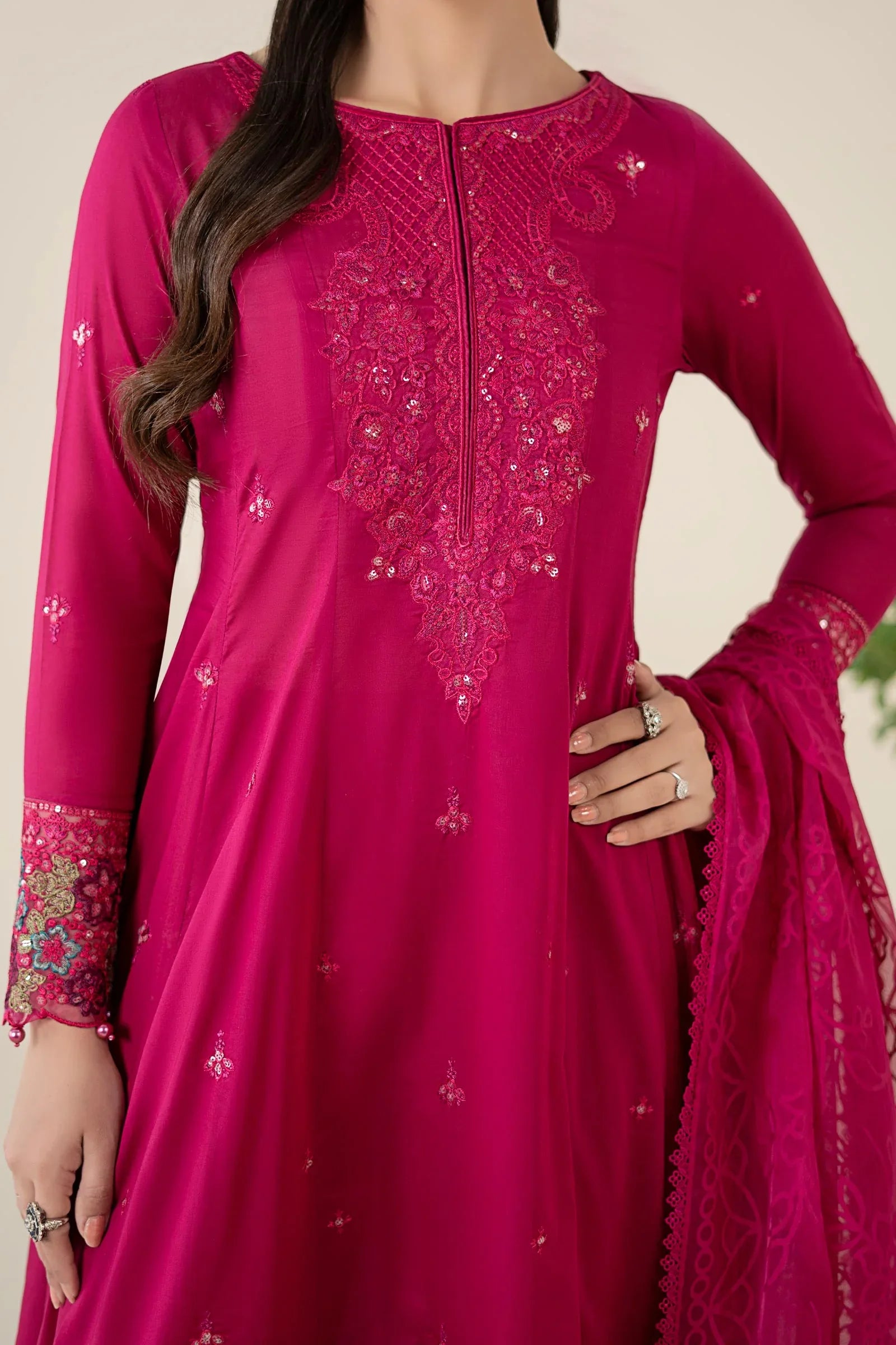Maria B | Luxury Pret 25 | DW-EA25-08 - Rang-e-Khaas