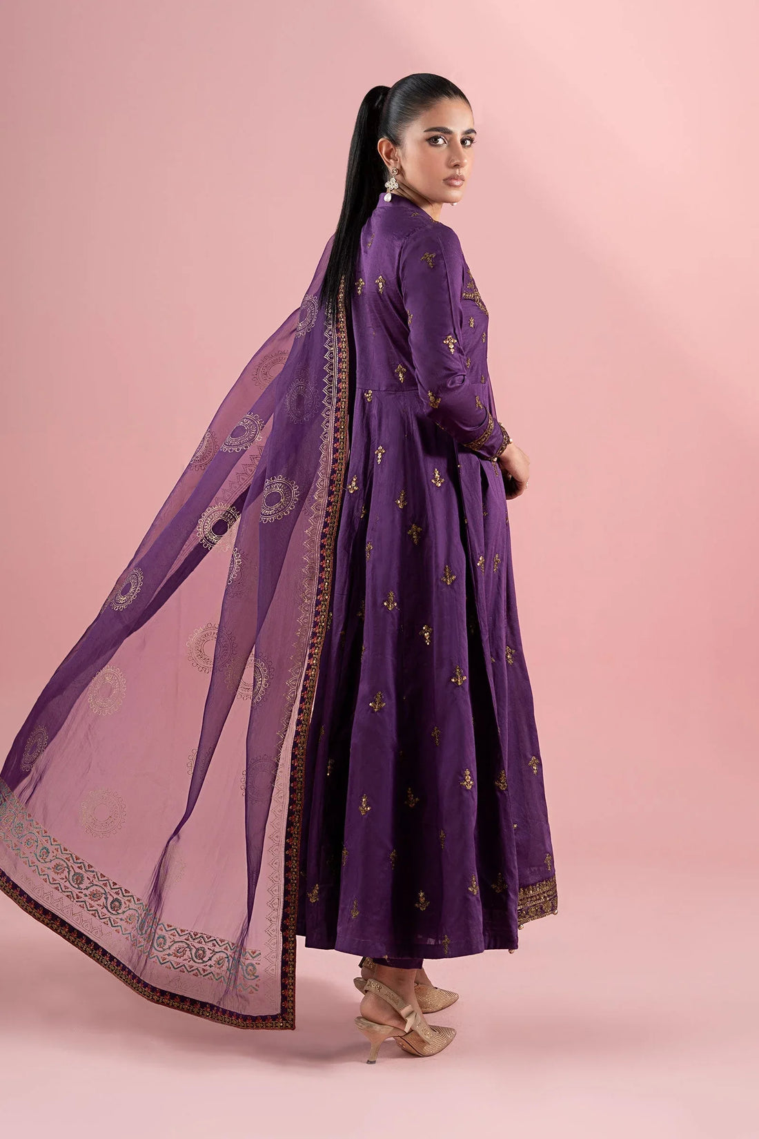 Maria B | Luxury Pret 25 |  DW-EA25-12 - Rang-e-Khaas