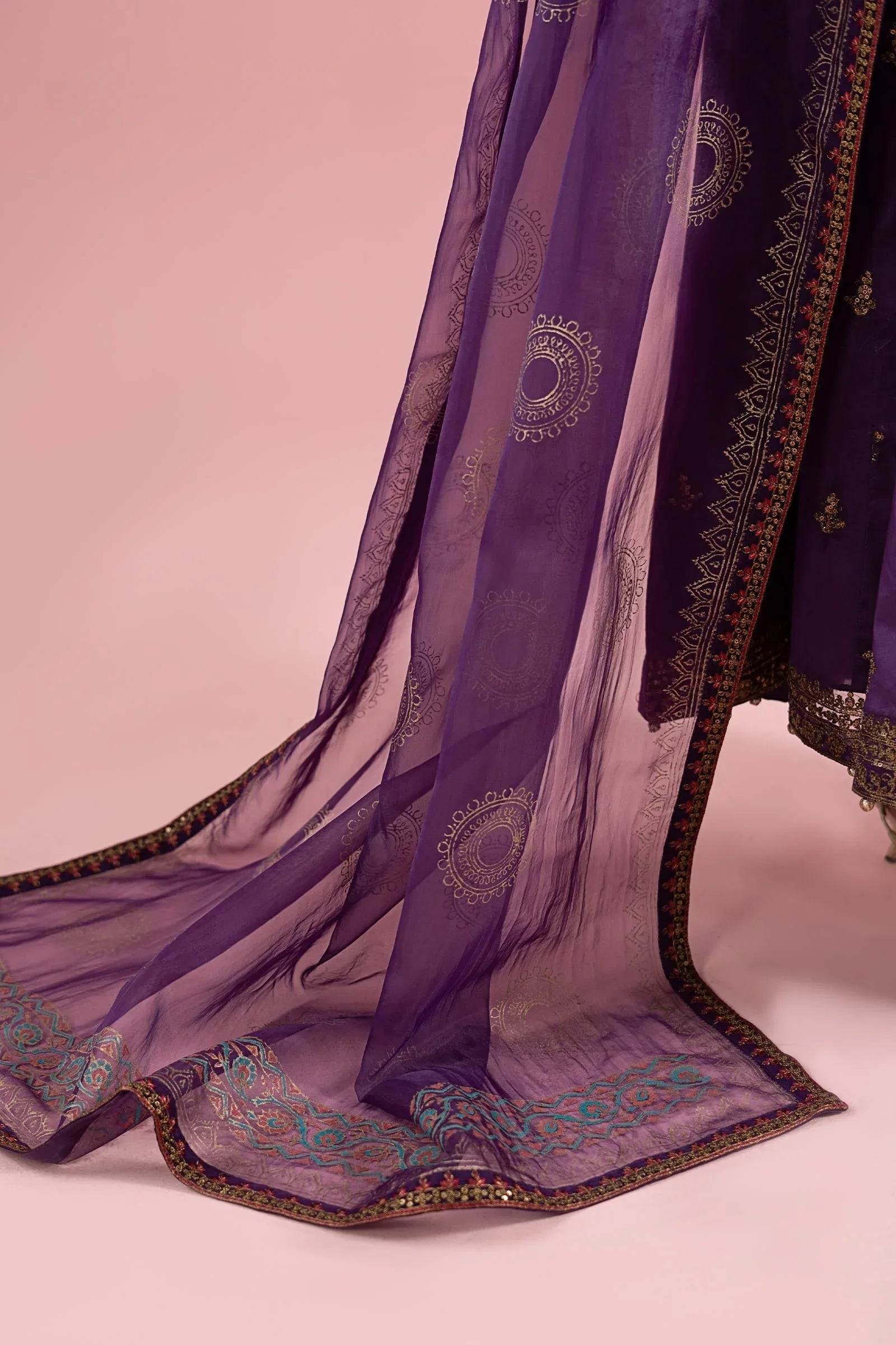 Maria B | Luxury Pret 25 |  DW-EA25-12 - Rang-e-Khaas