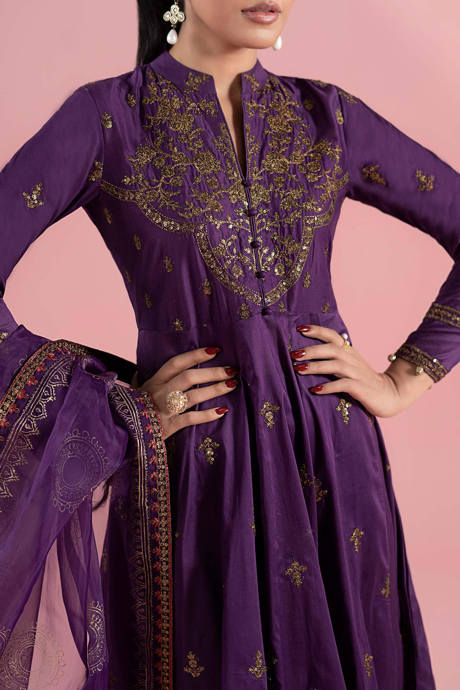 Maria B | Luxury Pret 25 |  DW-EA25-12 - Rang-e-Khaas