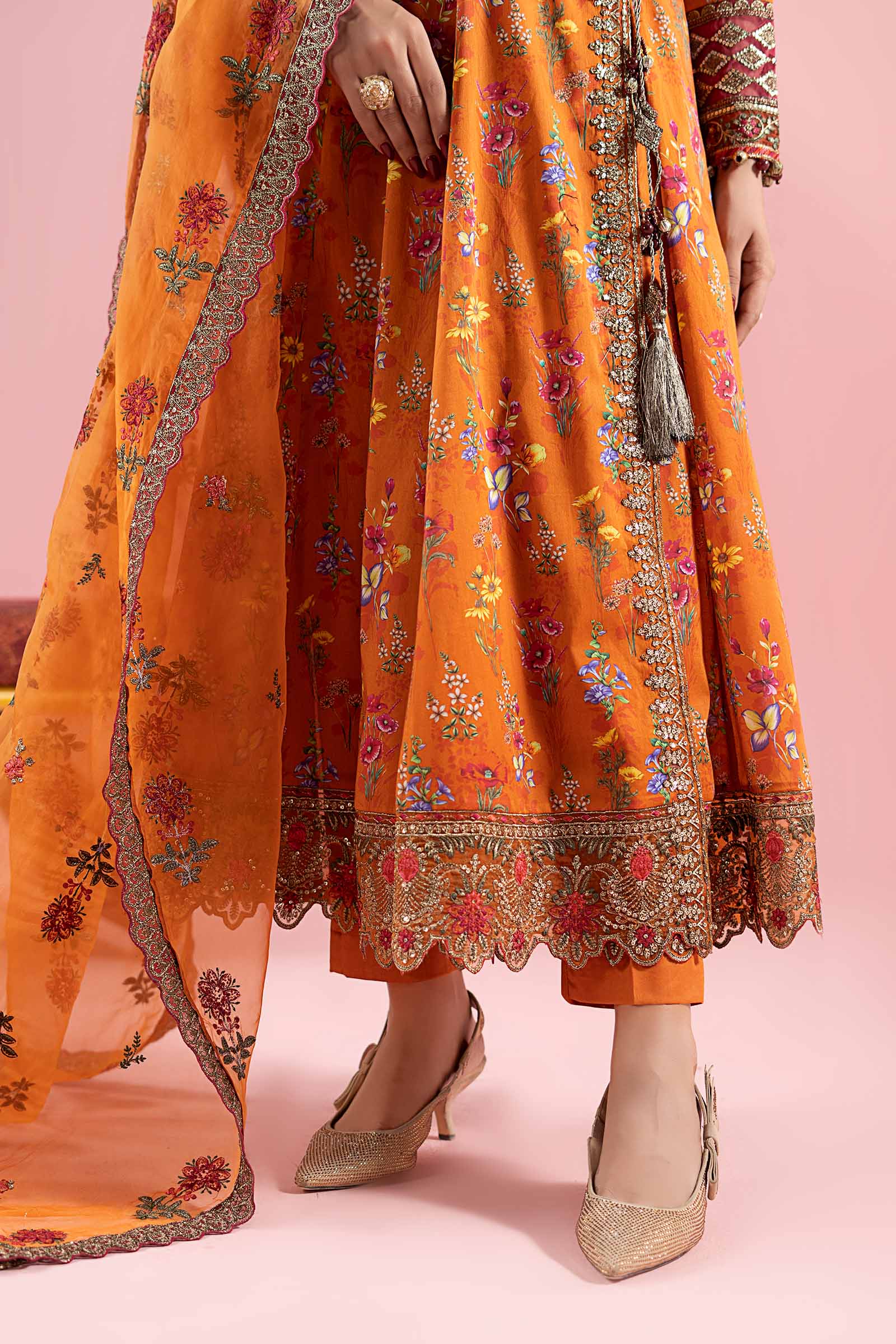 Maria B | Luxury Pret 25 | DW-EA25-17 - Rang-e-Khaas