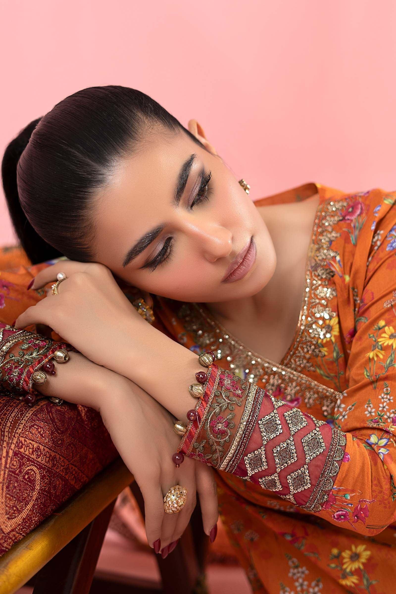 Maria B | Luxury Pret 25 | DW-EA25-17 - Rang-e-Khaas