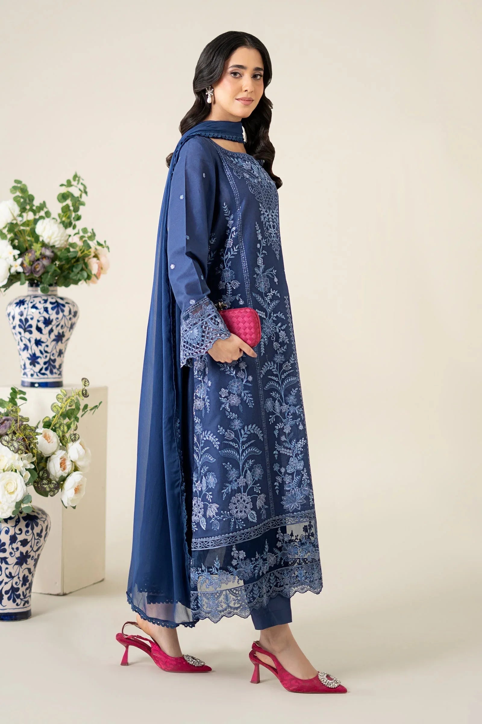 Maria B | Luxury Pret 25 | DW-EA25-21 - Rang-e-Khaas