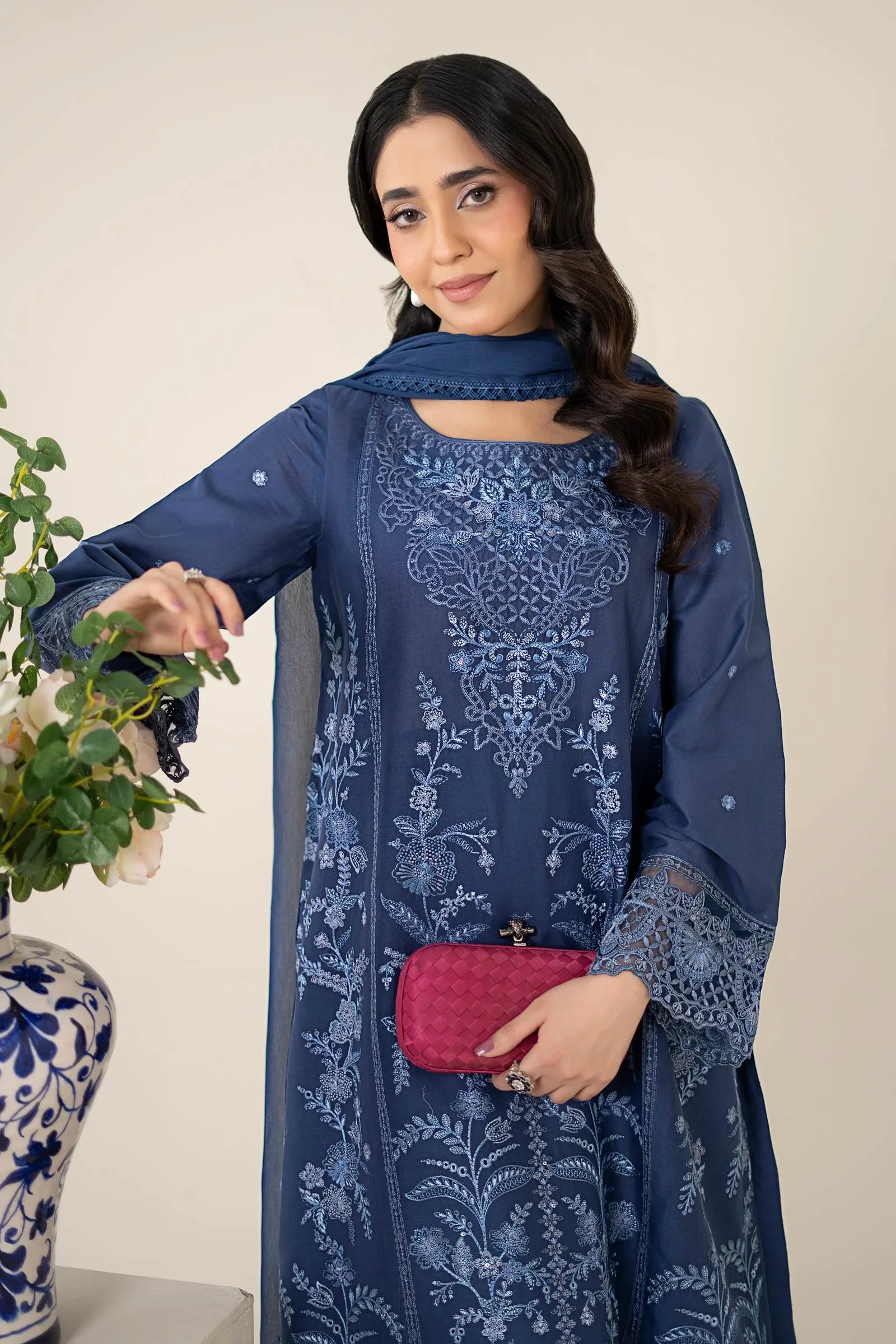 Maria B | Luxury Pret 25 | DW-EA25-21 - Rang-e-Khaas