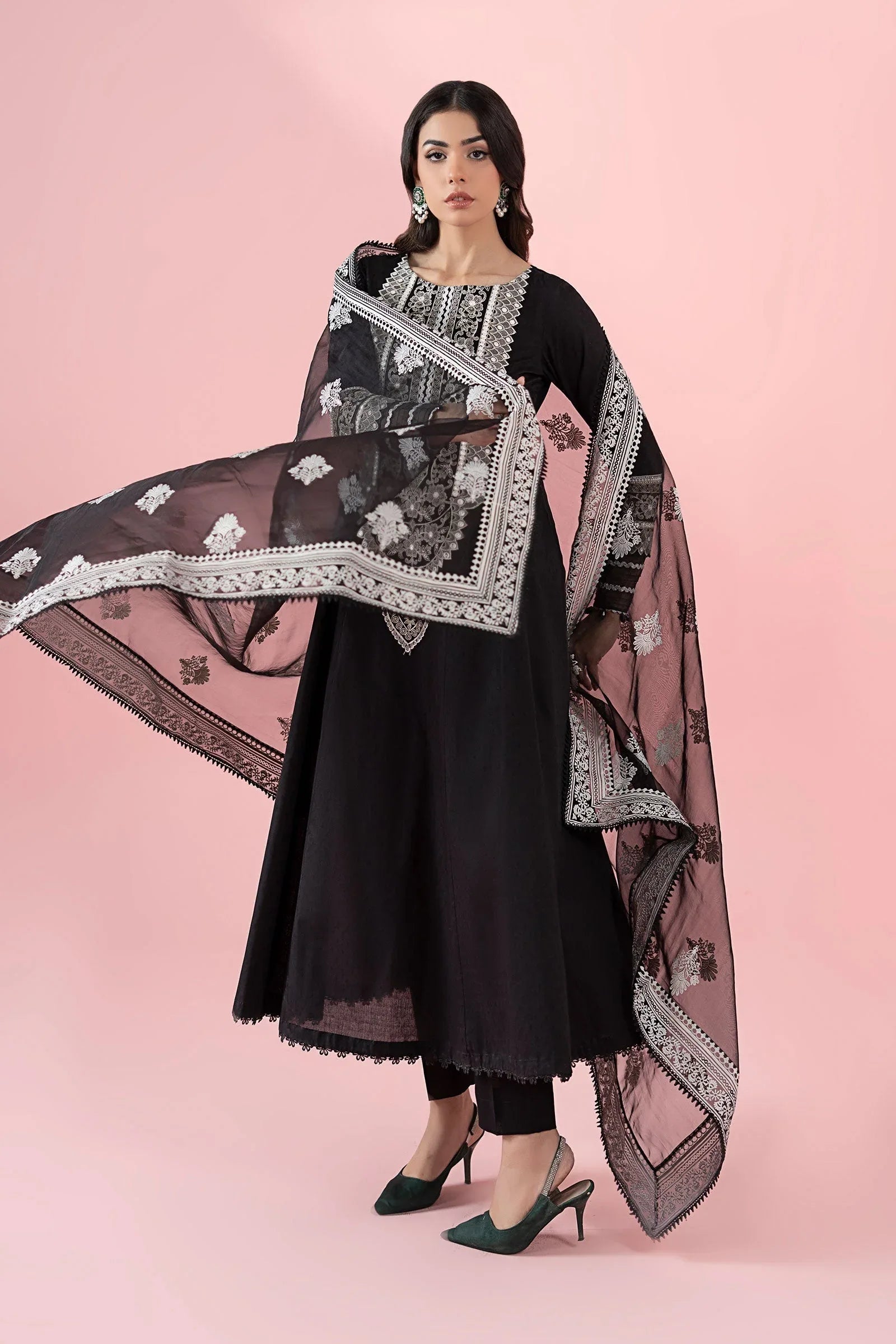 Maria B | Luxury Pret 25 | DW-EA25-37 - Rang-e-Khaas