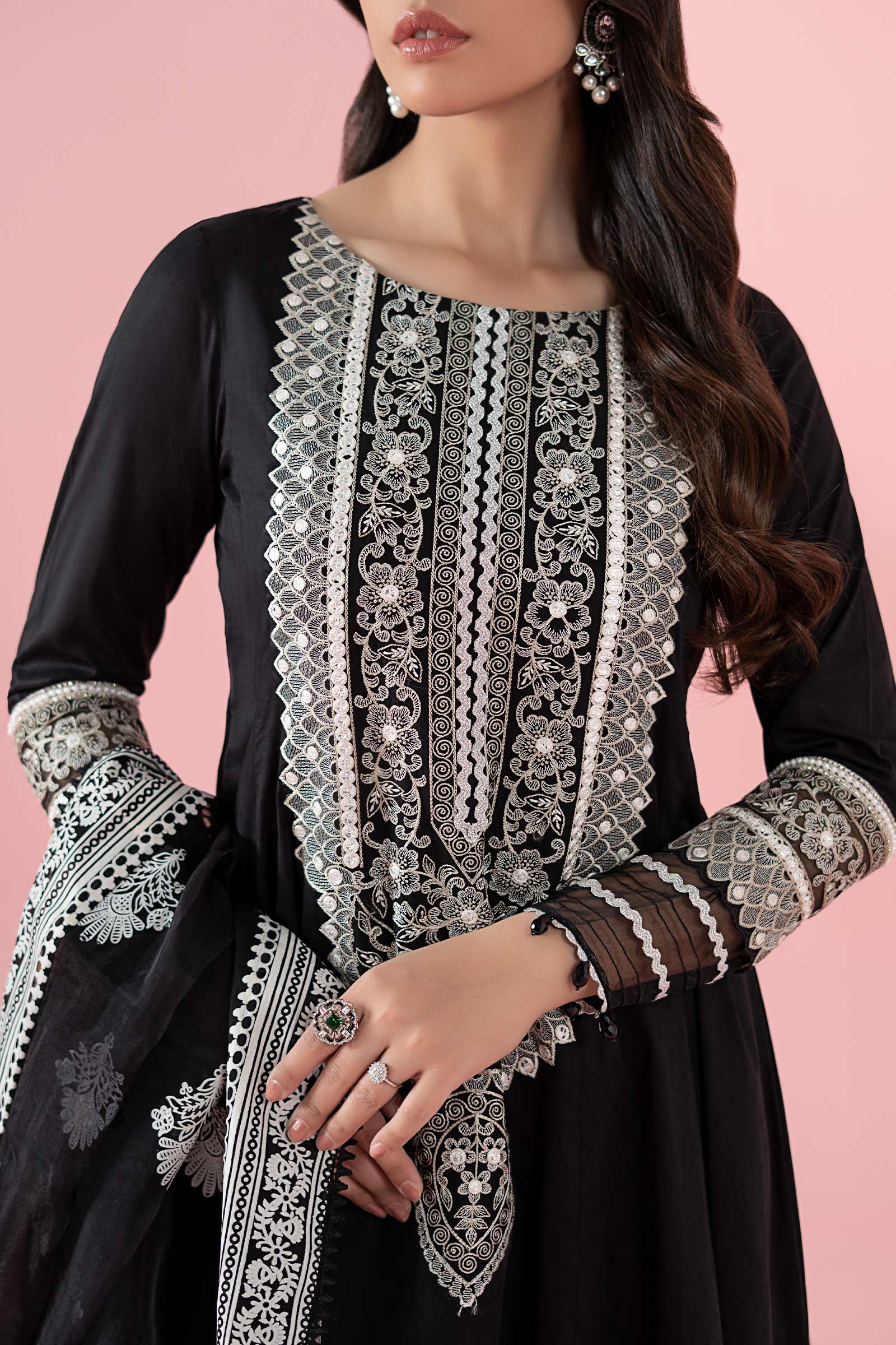 Maria B | Luxury Pret 25 | DW-EA25-37 - Rang-e-Khaas