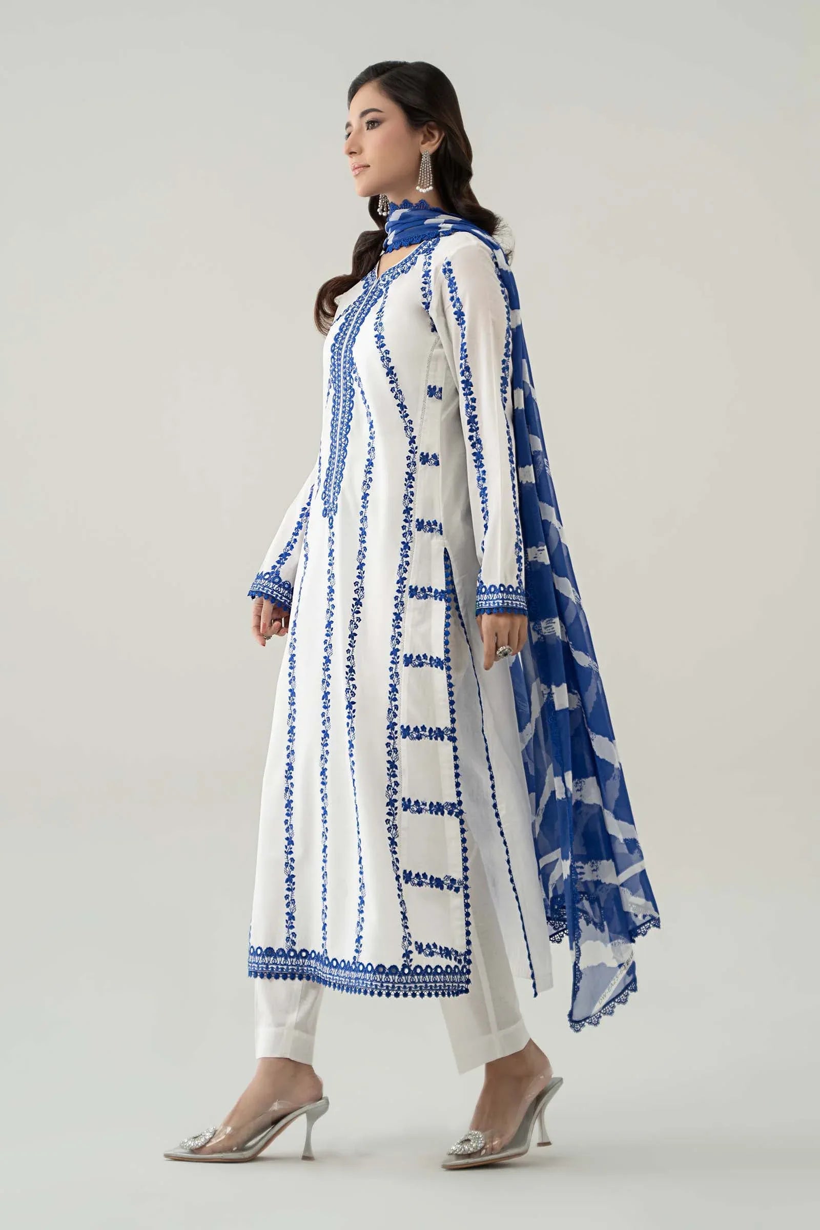 Maria B | Luxury Pret 25 | DW-EA25-60 - Rang-e-Khaas
