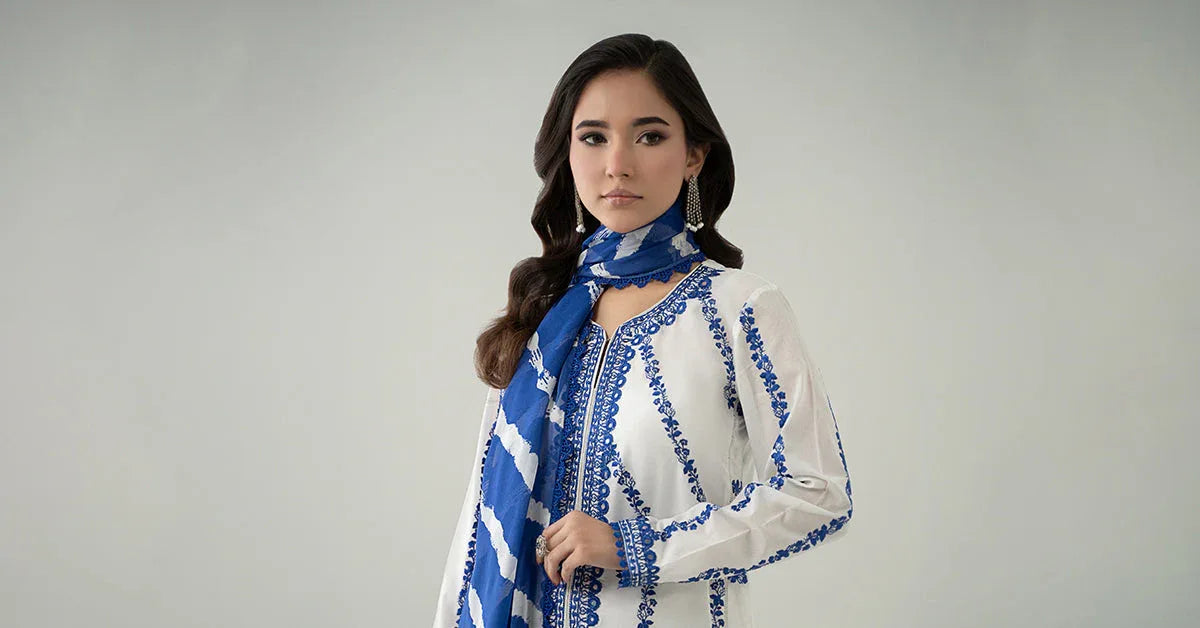 Maria B | Luxury Pret 25 | DW-EA25-60 - Rang-e-Khaas