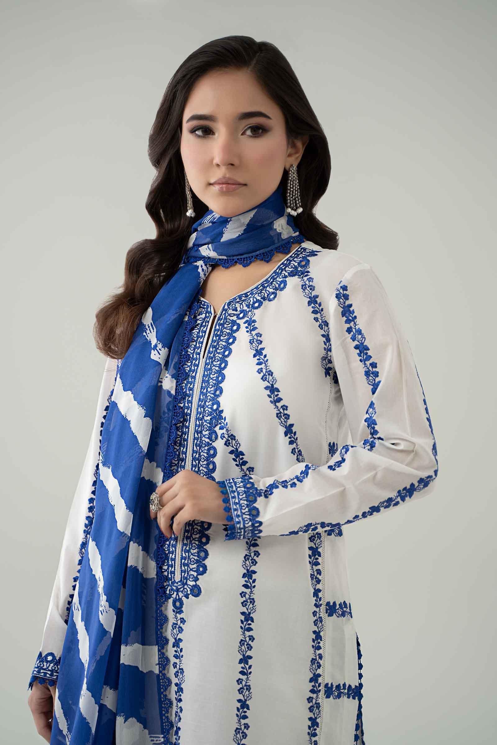 Maria B | Luxury Pret 25 | DW-EA25-60 - Rang-e-Khaas