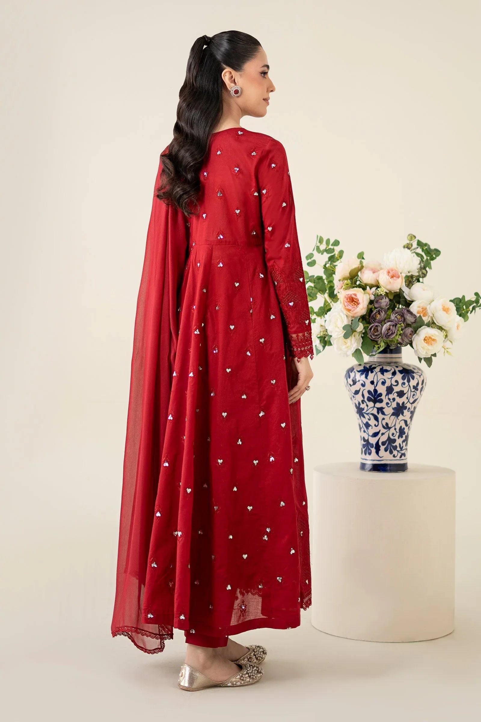 Maria B | Luxury Pret 25 | DW-EA25-61 - Rang-e-Khaas