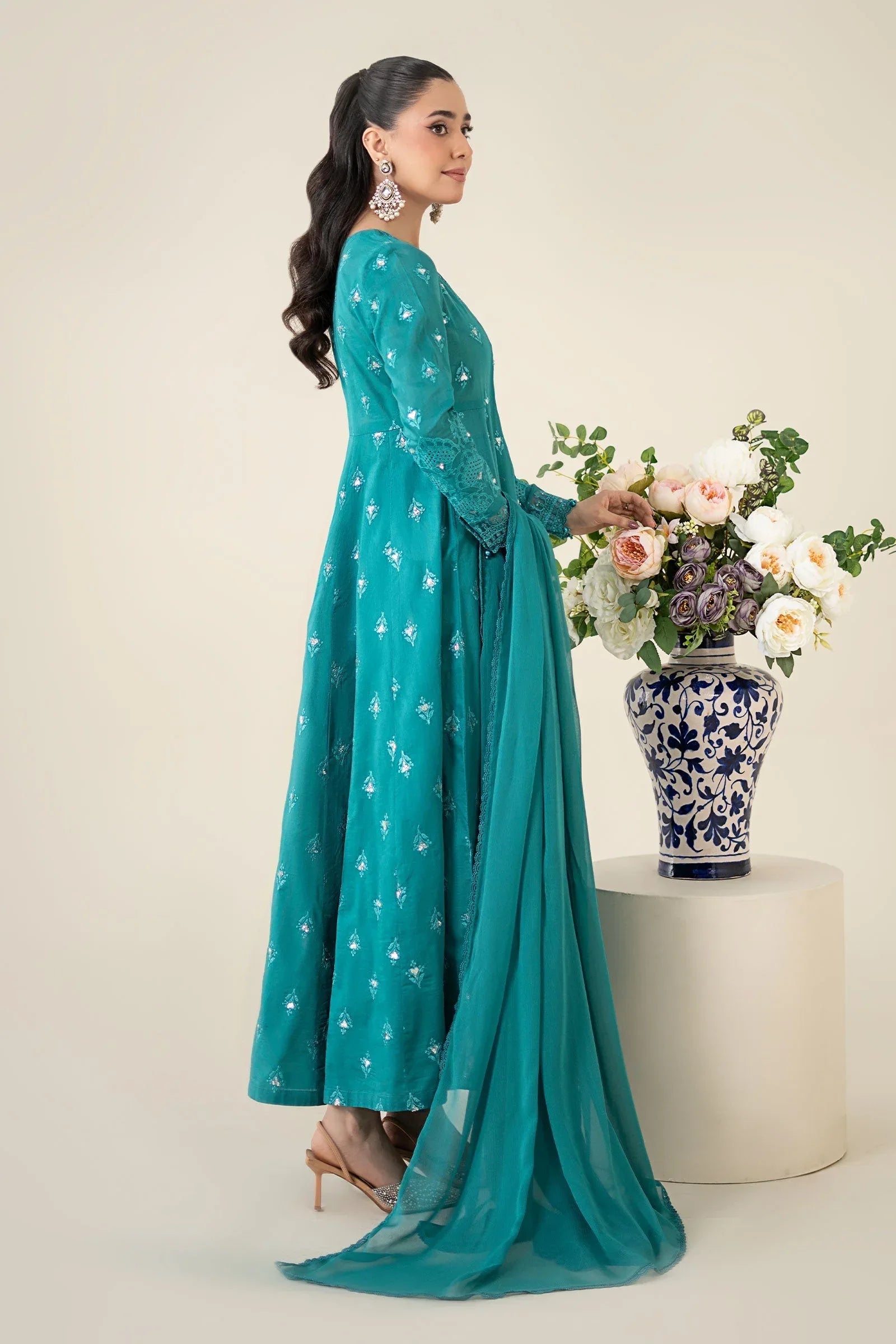 Maria B | Luxury Pret 25 | DW-EA25-61 - Rang-e-Khaas
