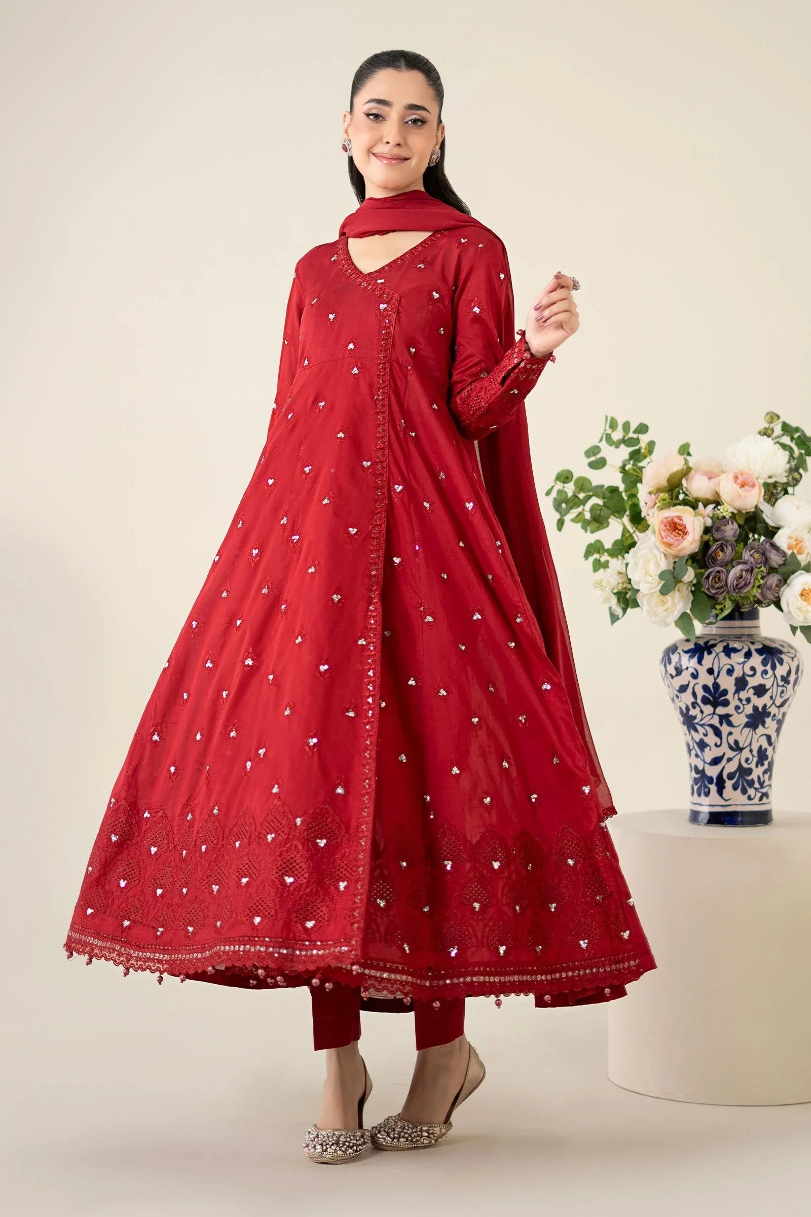 Maria B | Luxury Pret 25 | DW-EA25-61 - Rang-e-Khaas