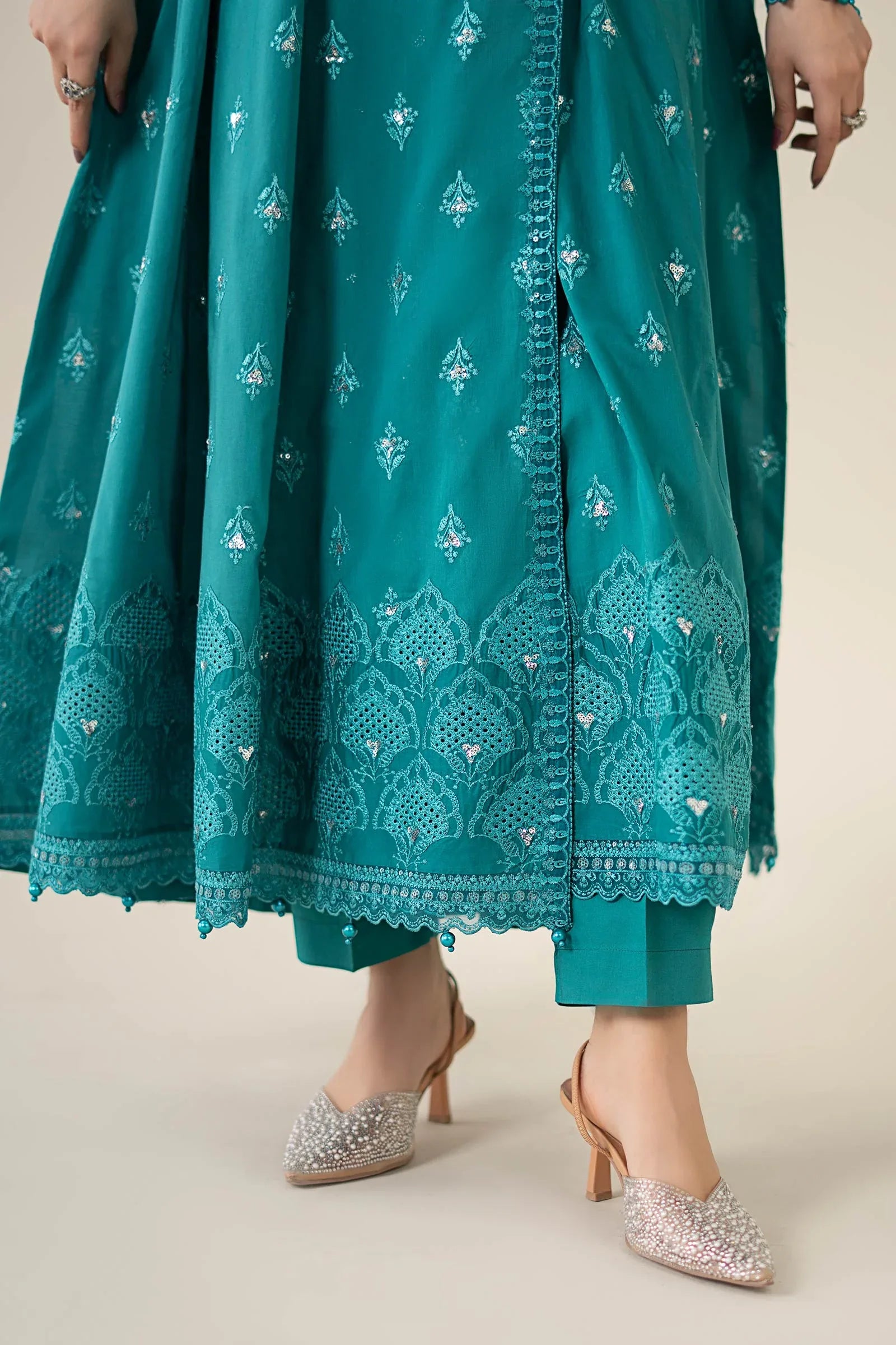 Maria B | Luxury Pret 25 | DW-EA25-61 - Rang-e-Khaas
