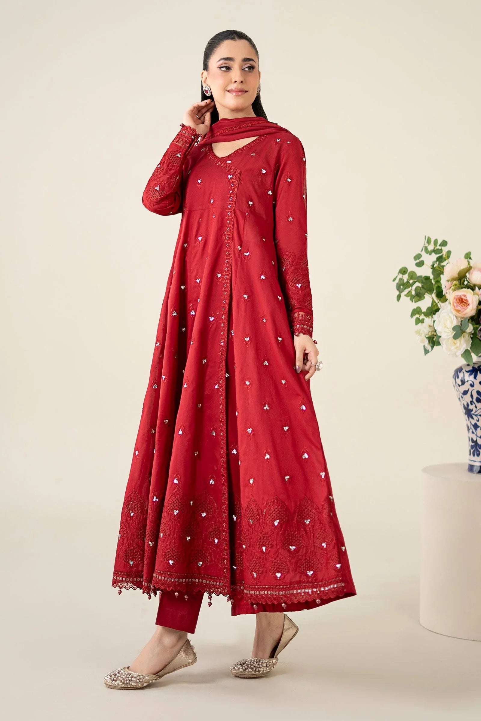 Maria B | Luxury Pret 25 | DW-EA25-61 - Rang-e-Khaas