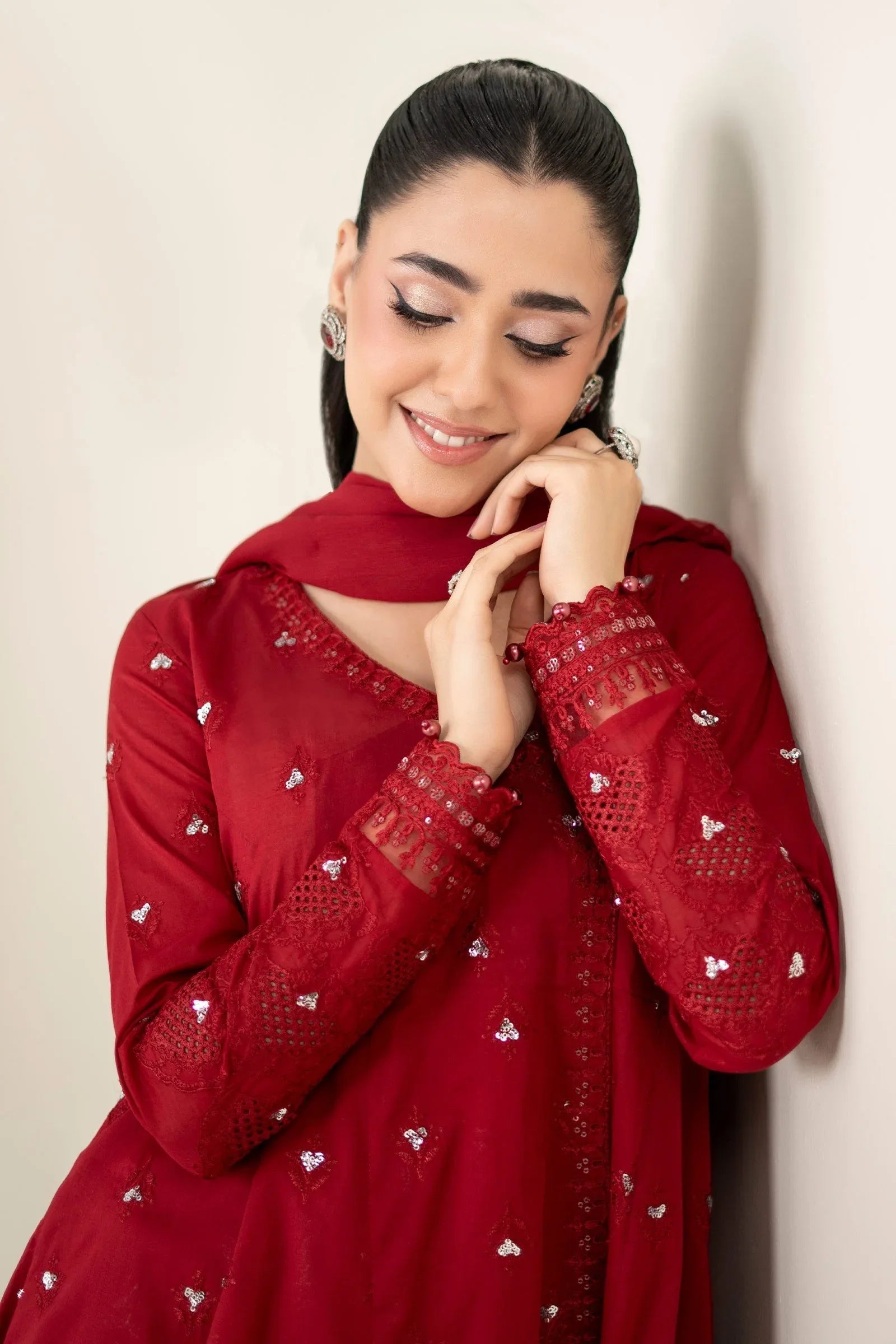 Maria B | Luxury Pret 25 | DW-EA25-61 - Rang-e-Khaas
