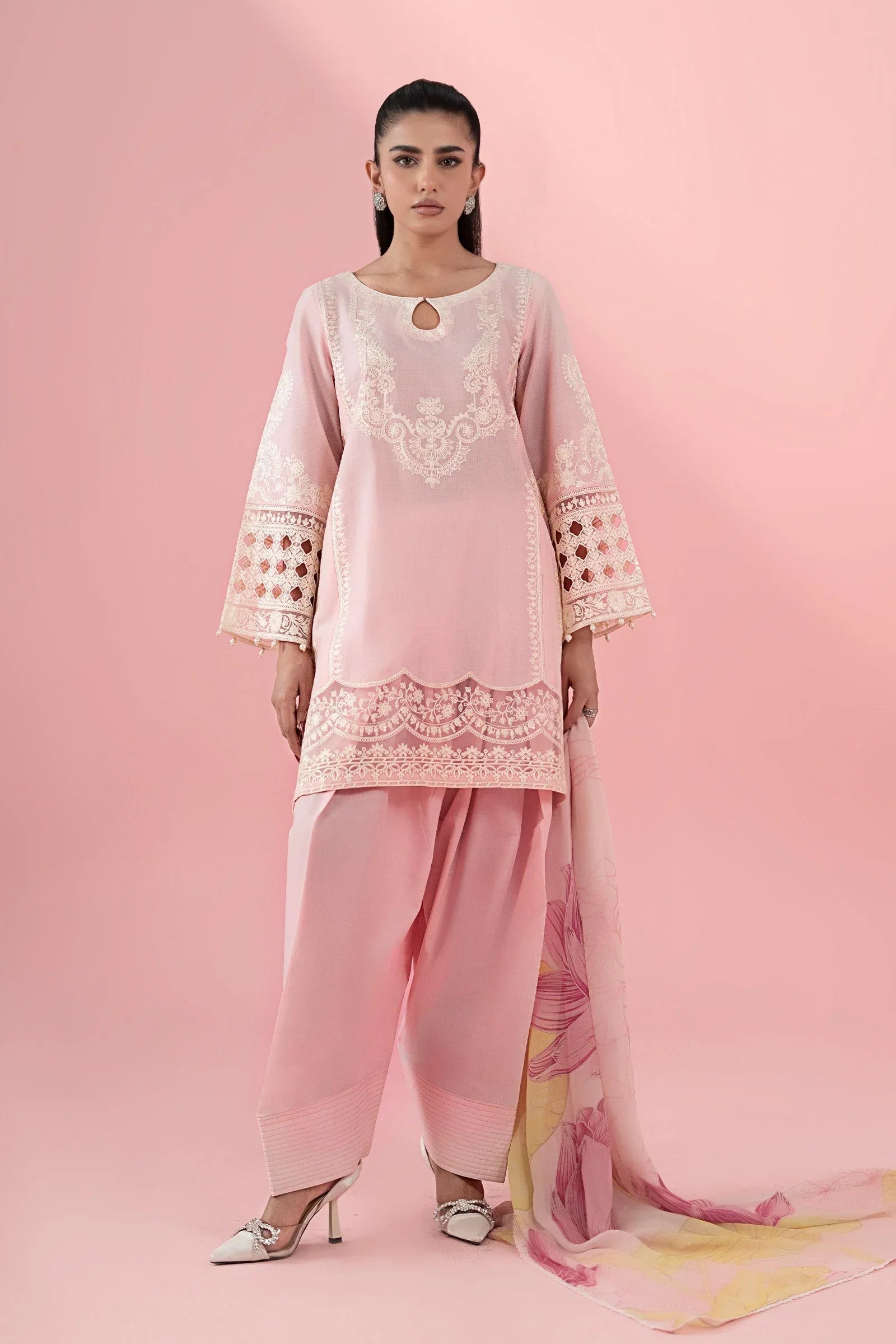 Maria B | Luxury Pret 25 | DW-EA25-66 - Rang-e-Khaas