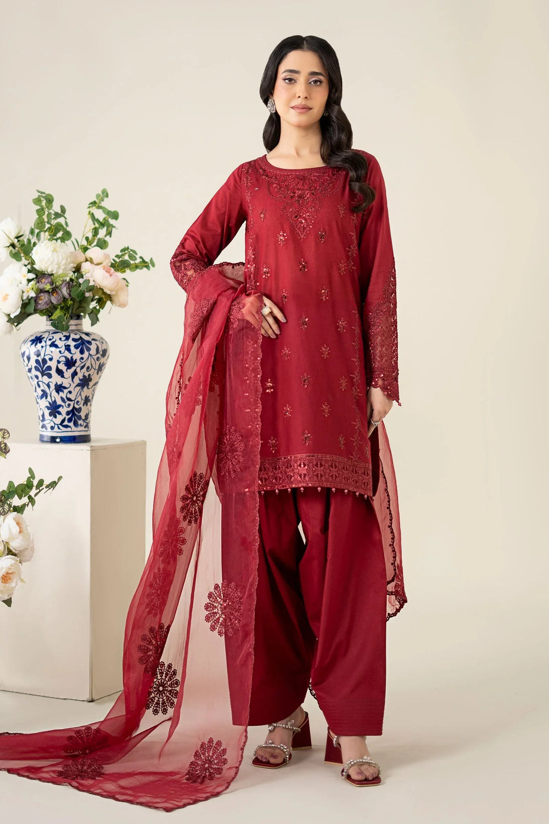 Maria B | Luxury Pret 25 | DW-EA25-68 - Rang-e-Khaas