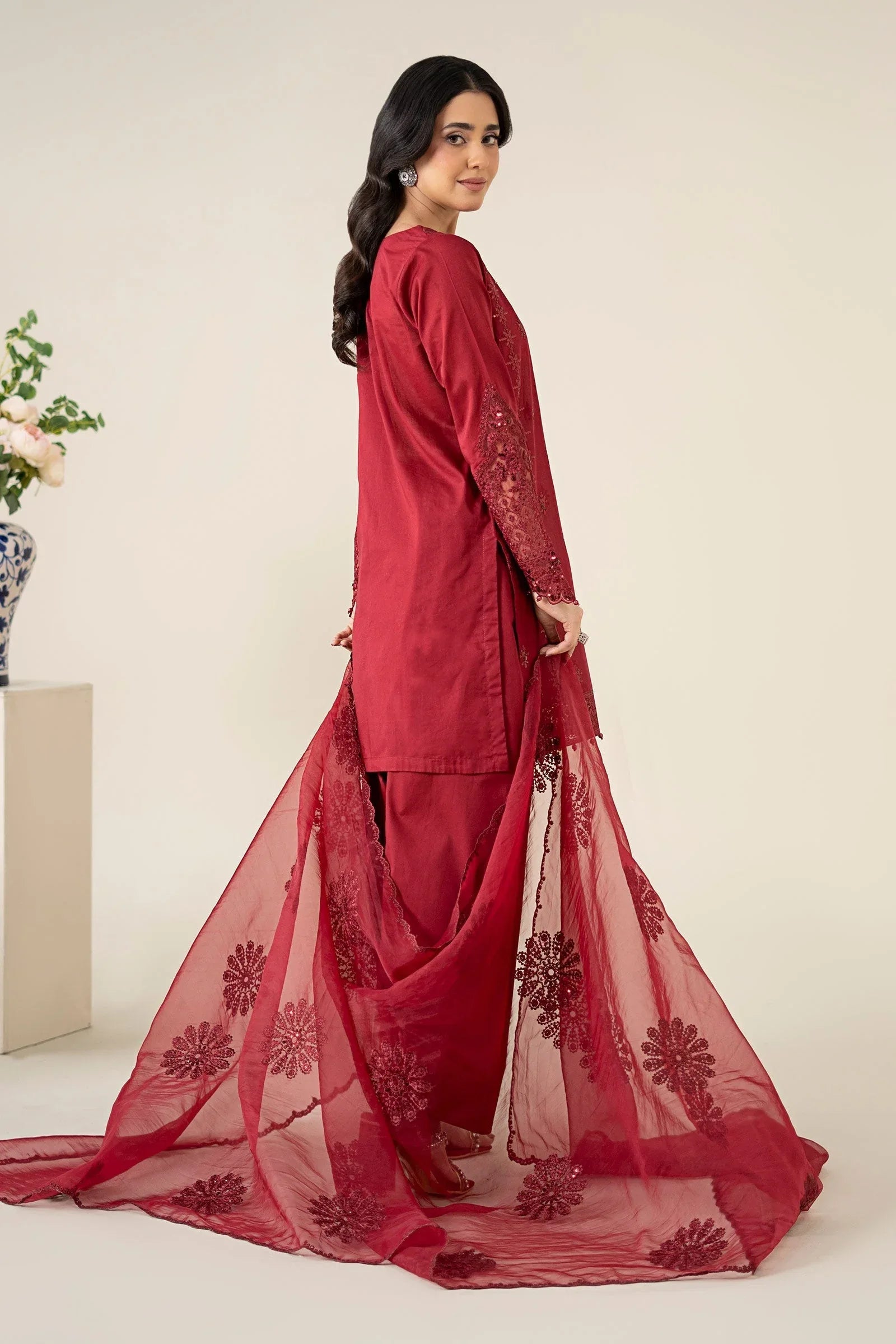 Maria B | Luxury Pret 25 | DW-EA25-68 - Rang-e-Khaas