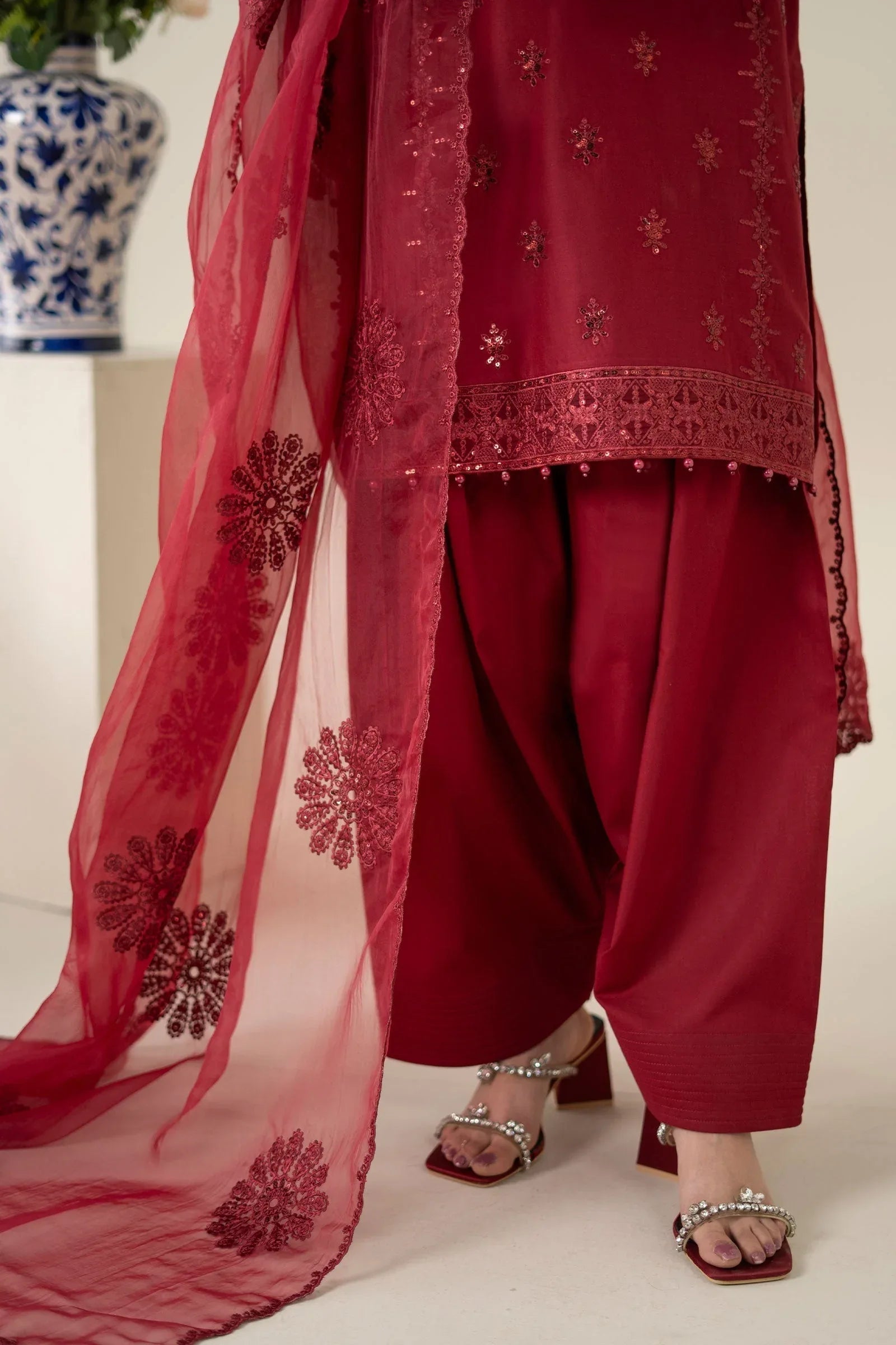 Maria B | Luxury Pret 25 | DW-EA25-68 - Rang-e-Khaas