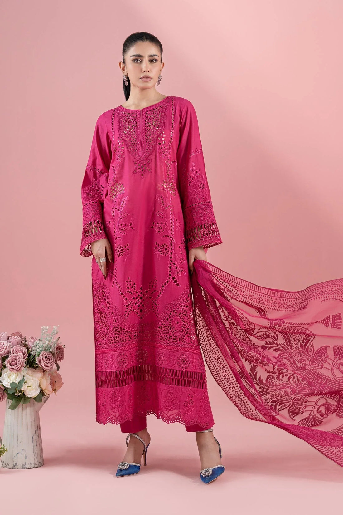 Maria B | Luxury Pret 25 |  DW-EA25-74 - Rang-e-Khaas