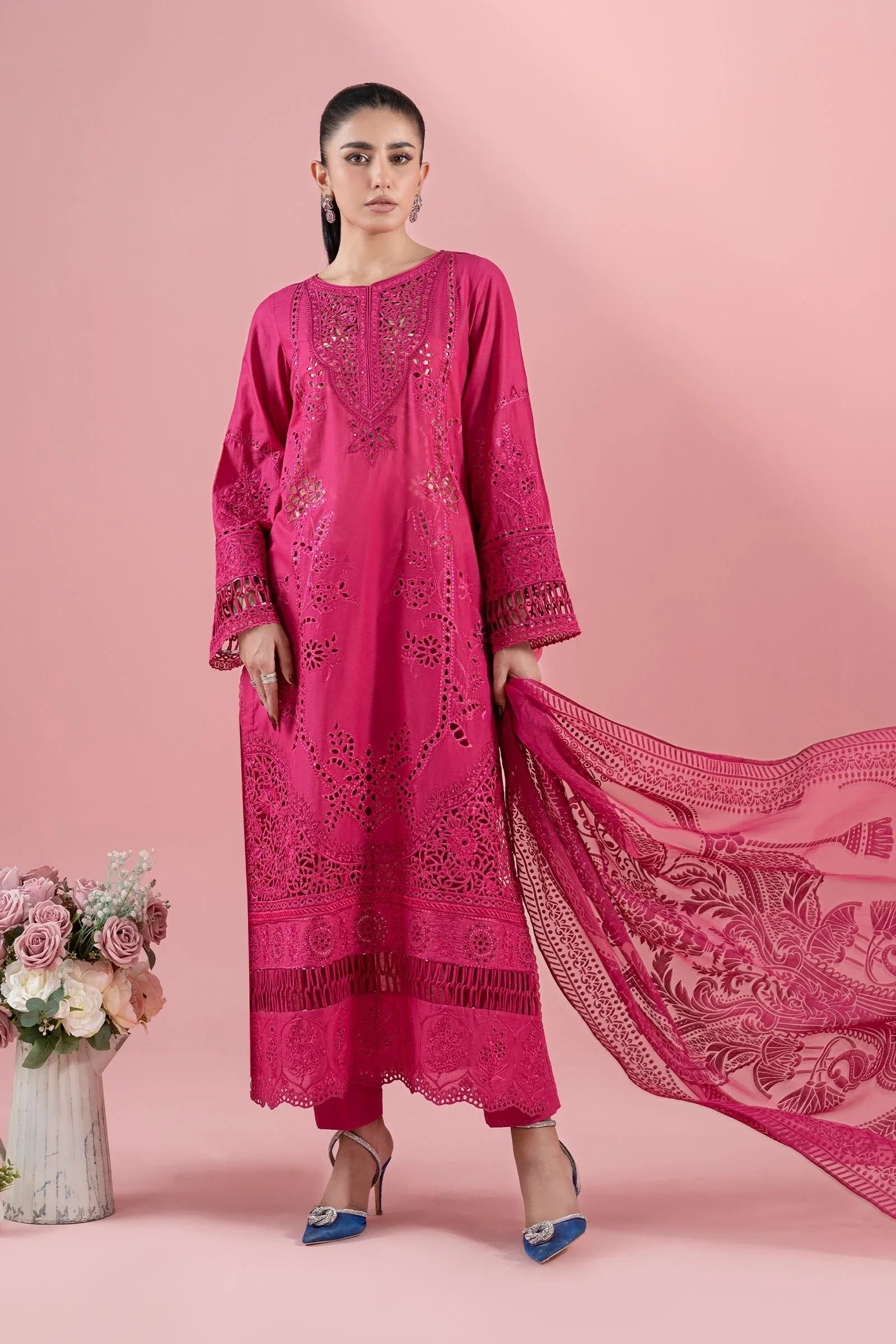 Maria B | Luxury Pret 25 |  DW-EA25-74 - Rang-e-Khaas