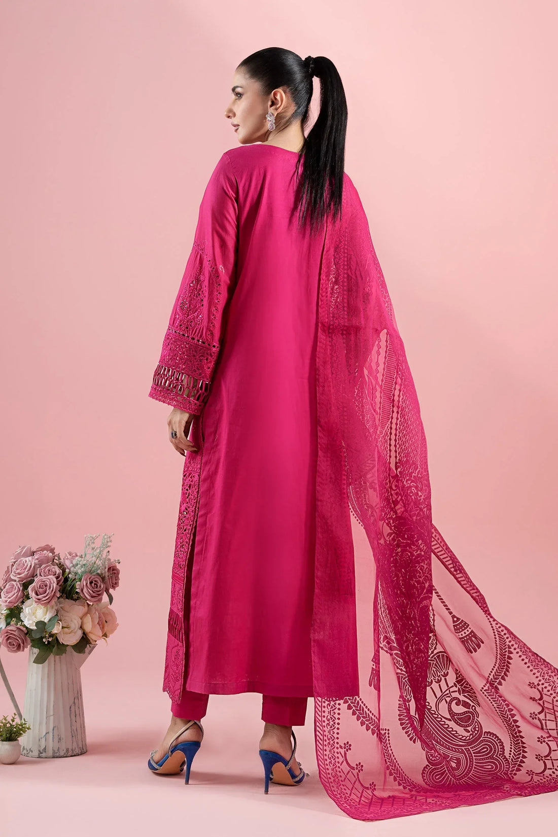Maria B | Luxury Pret 25 |  DW-EA25-74 - Rang-e-Khaas