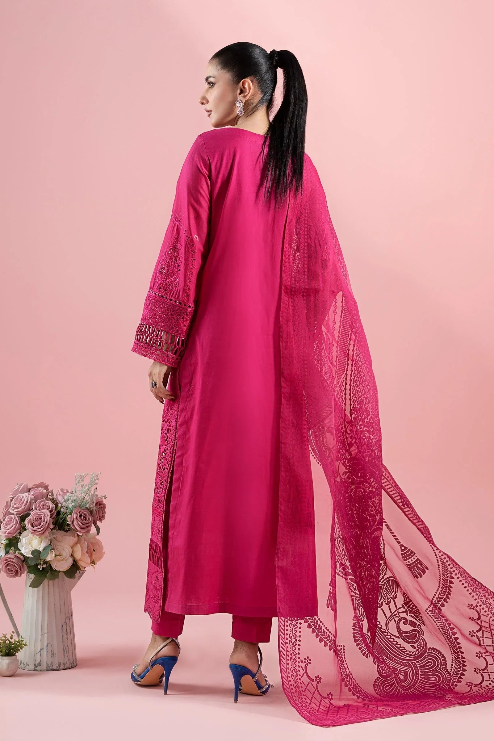 Maria B | Luxury Pret 25 |  DW-EA25-74 - Rang-e-Khaas