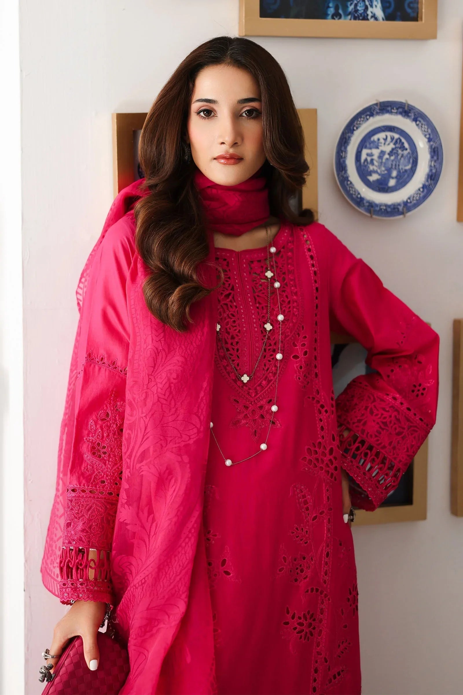 Maria B | Luxury Pret 25 |  DW-EA25-74 - Rang-e-Khaas