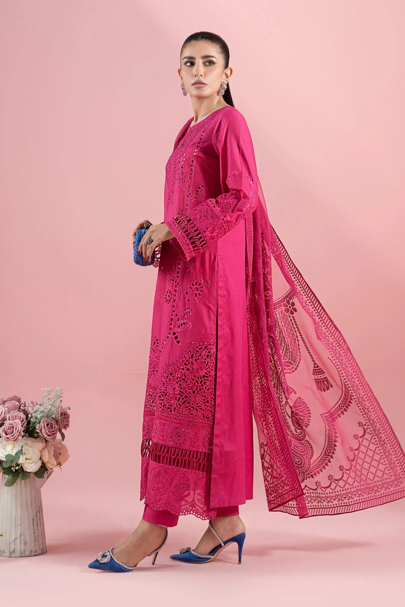 Maria B | Luxury Pret 25 |  DW-EA25-74 - Rang-e-Khaas
