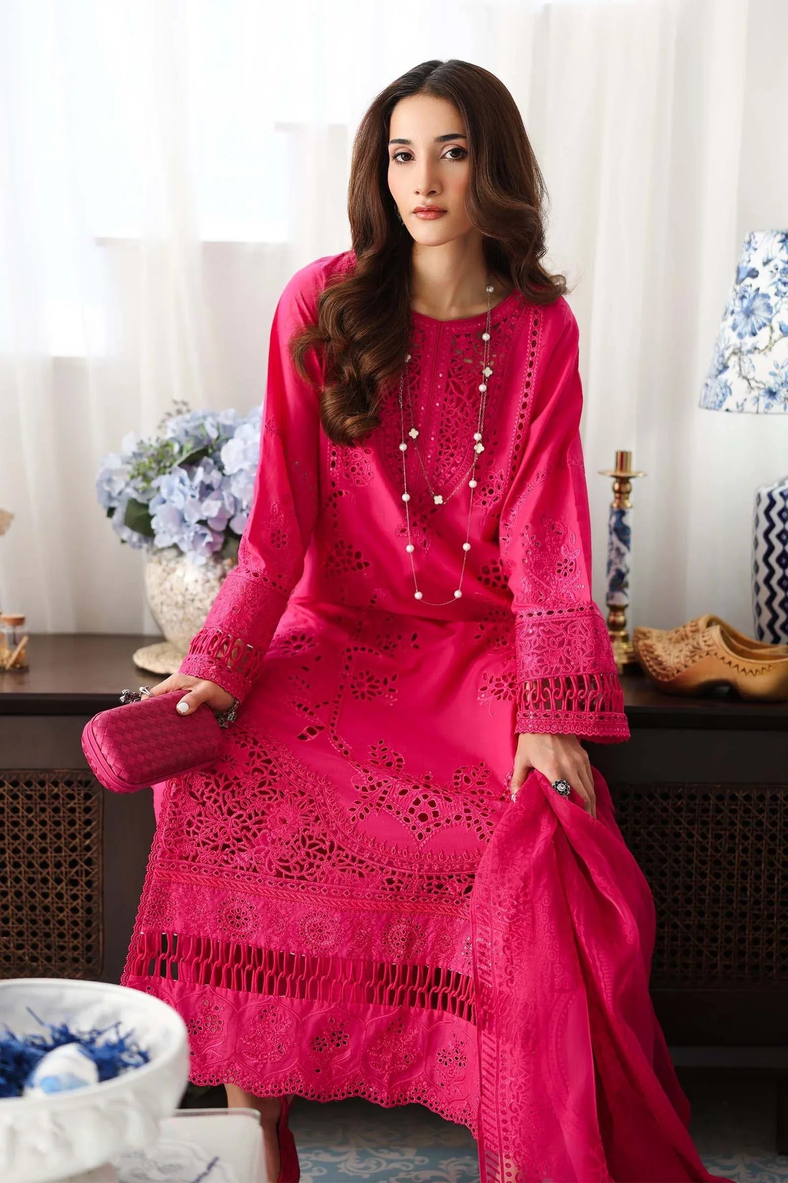 Maria B | Luxury Pret 25 |  DW-EA25-74 - Rang-e-Khaas