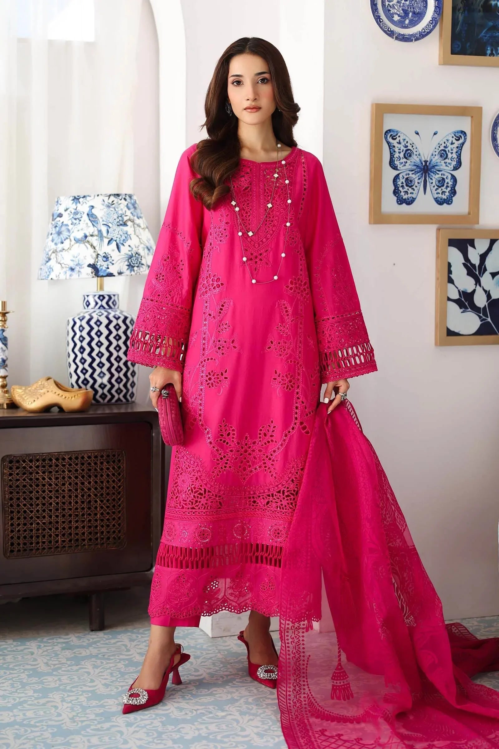 Maria B | Luxury Pret 25 |  DW-EA25-74 - Rang-e-Khaas