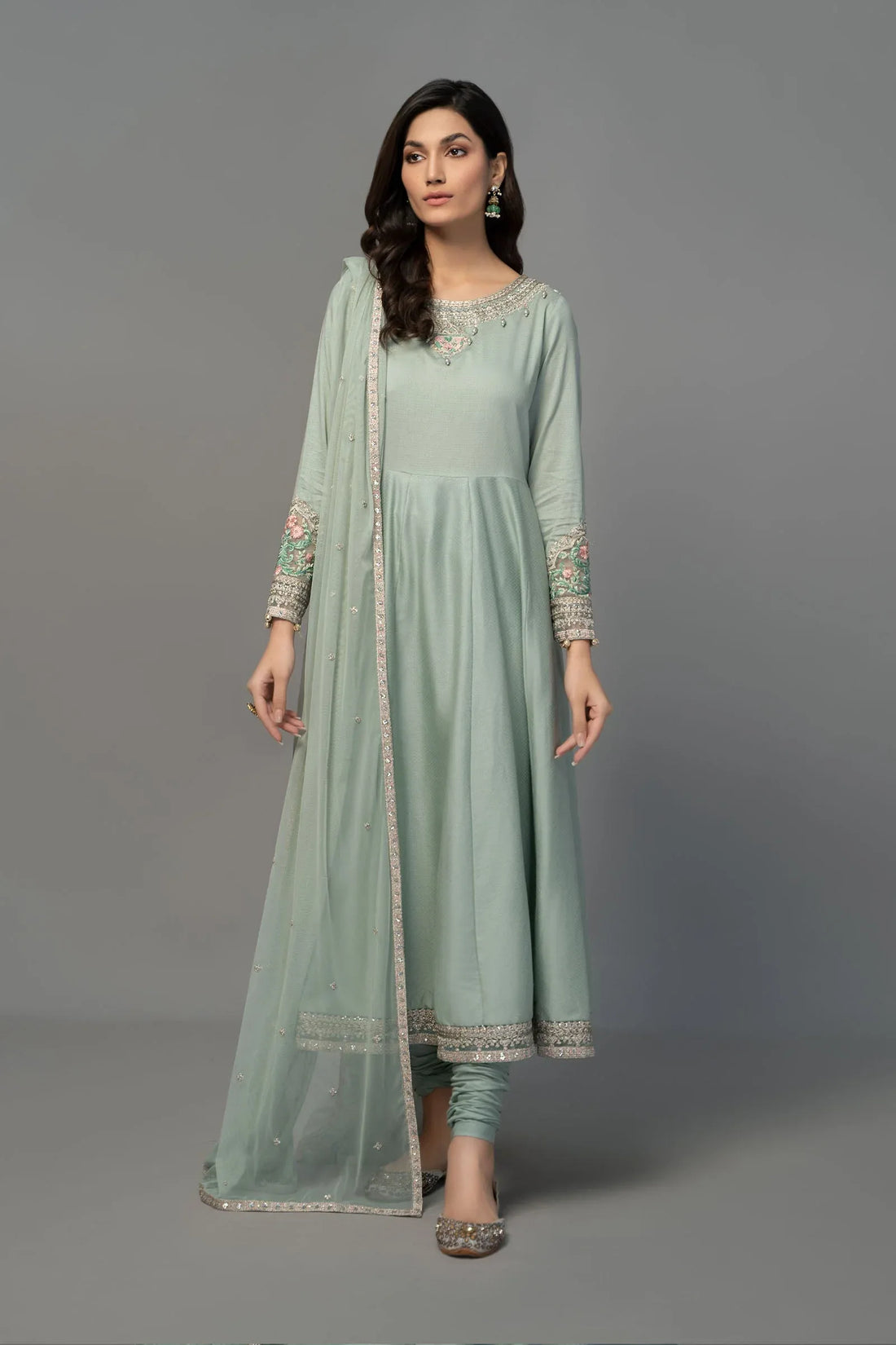 Maria B | Luxury Pret 25 | DW-EF23-38R1 - Rang-e-Khaas