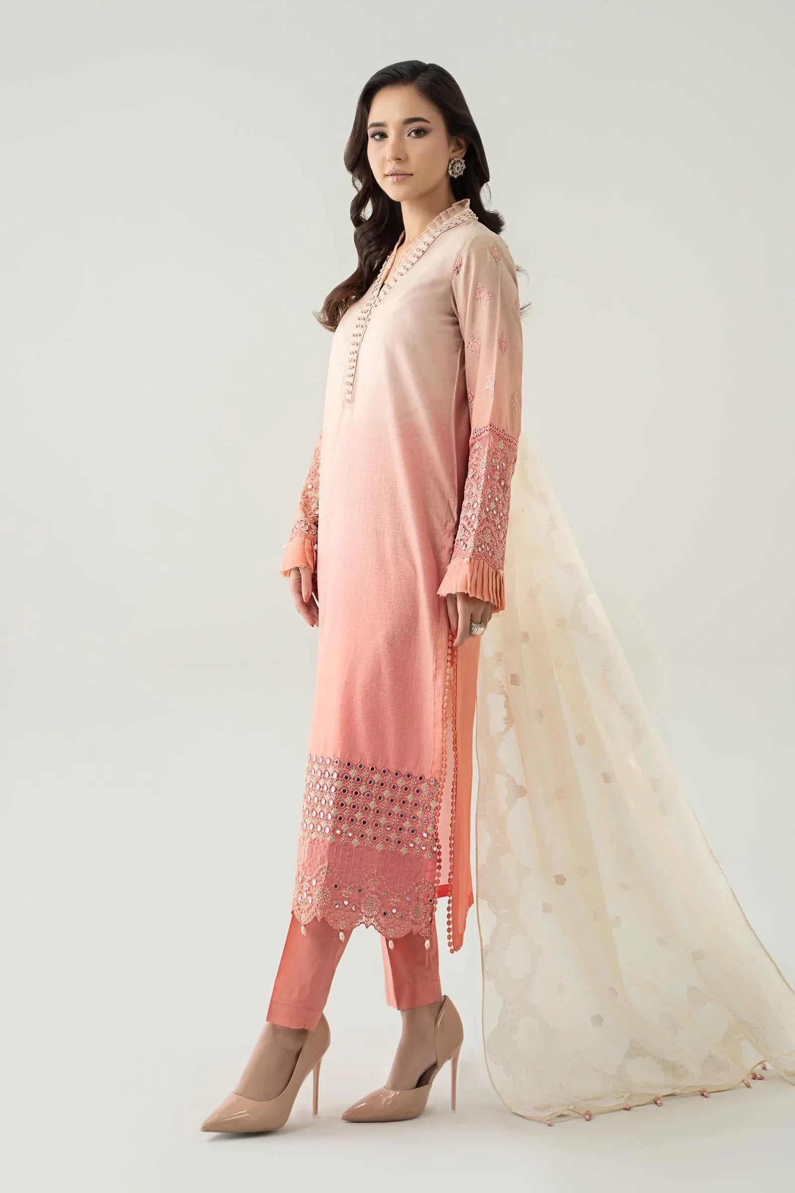 Maria B | Luxury Pret 25 | DW-EF23-41 - Rang-e-Khaas