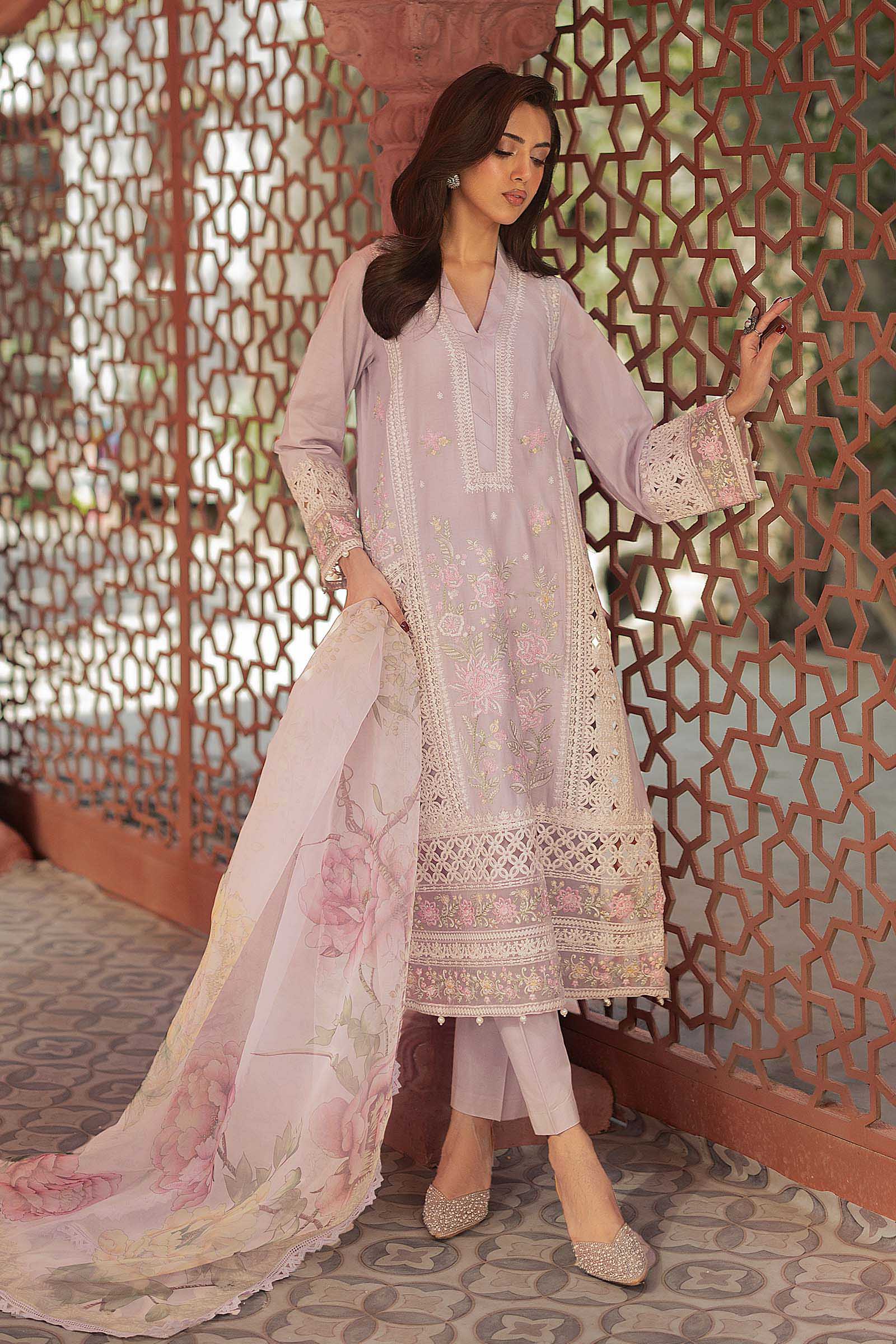 Maria B | Luxury Pret 25 | DW-EF25-151 - Rang-e-Khaas