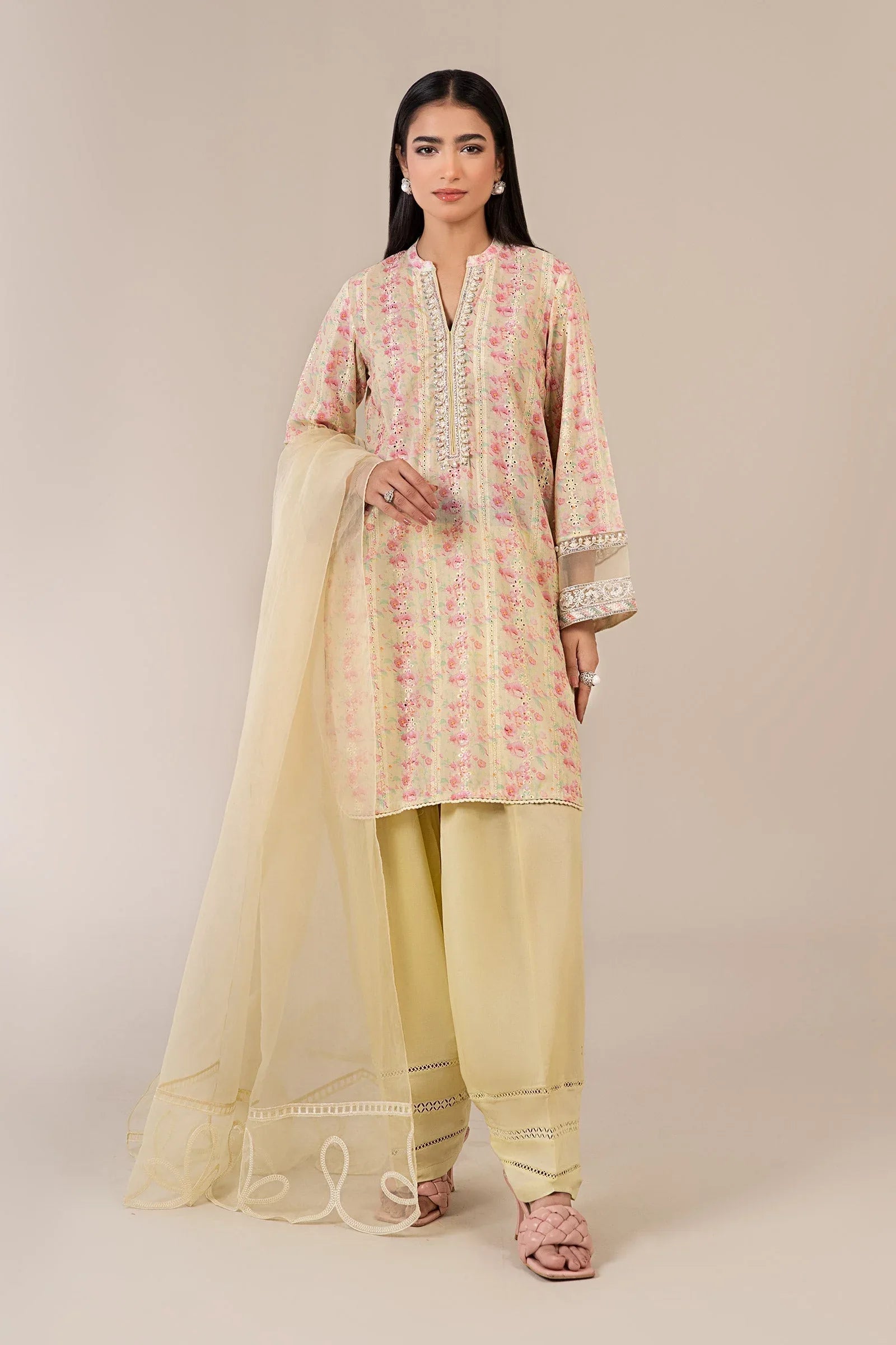 Maria B | Luxury Pret 25 | DW-EF25-18 - Rang-e-Khaas
