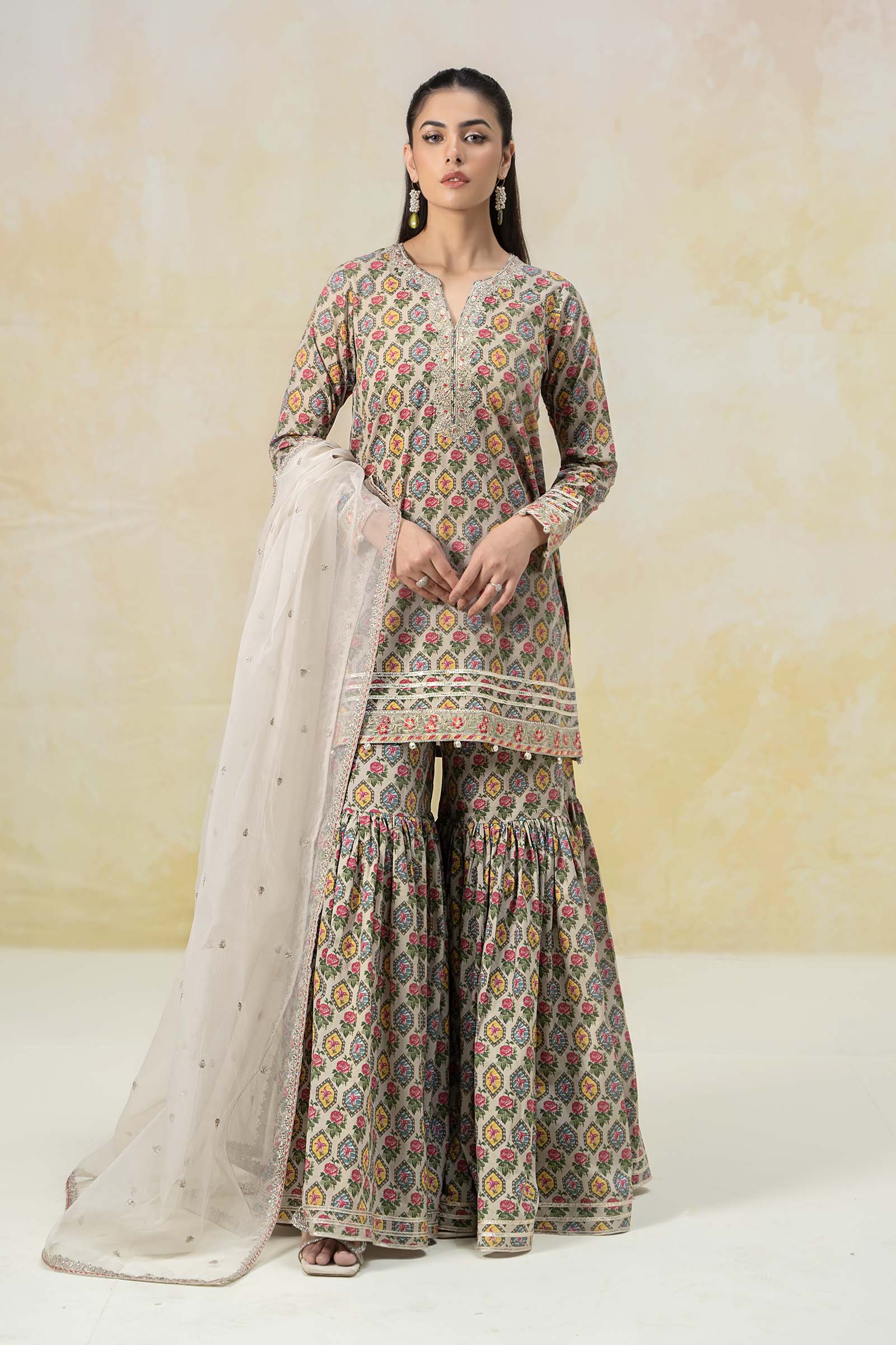 Maria B | Luxury Pret 25 | DW-EF25-25 - Rang-e-Khaas