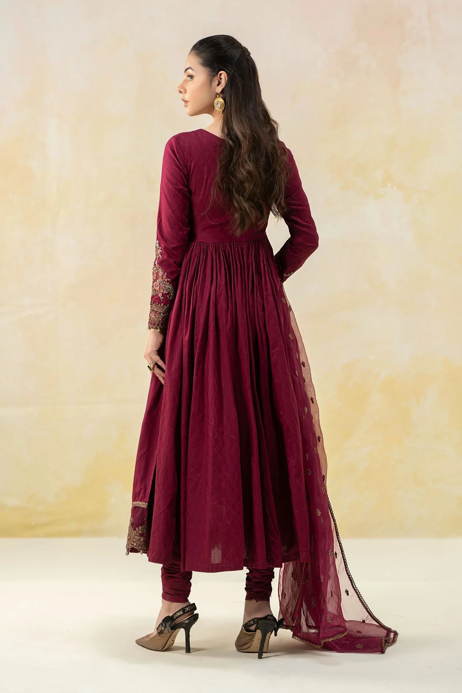 Maria B | Luxury Pret 25 | DW-EF25-43 - Rang-e-Khaas