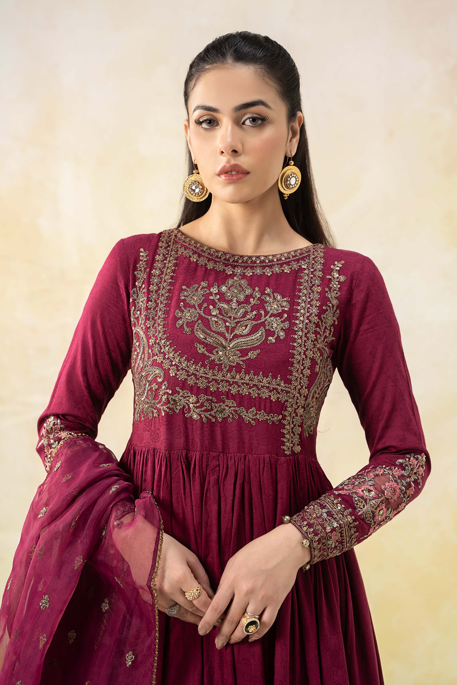 Maria B | Luxury Pret 25 | DW-EF25-43 - Rang-e-Khaas