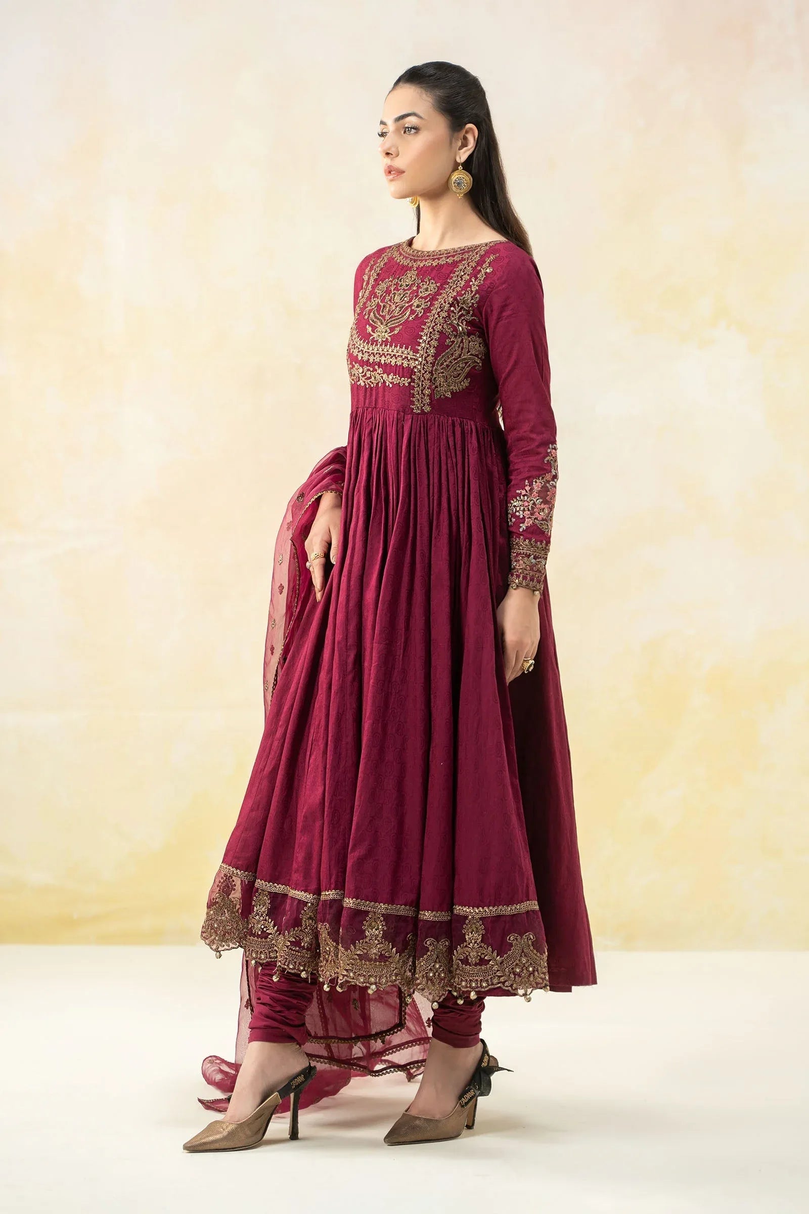Maria B | Luxury Pret 25 | DW-EF25-43 - Rang-e-Khaas
