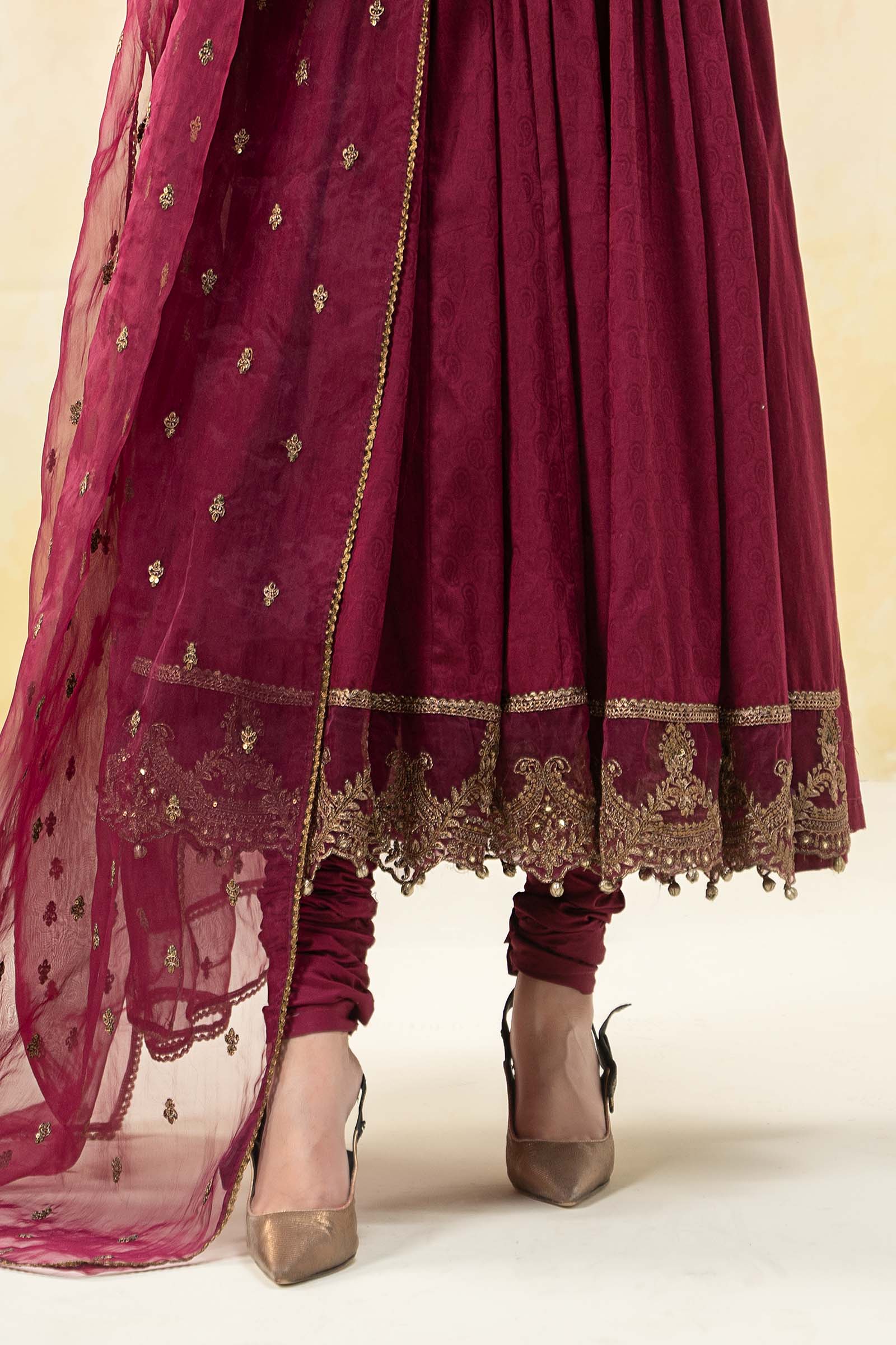 Maria B | Luxury Pret 25 | DW-EF25-43 - Rang-e-Khaas