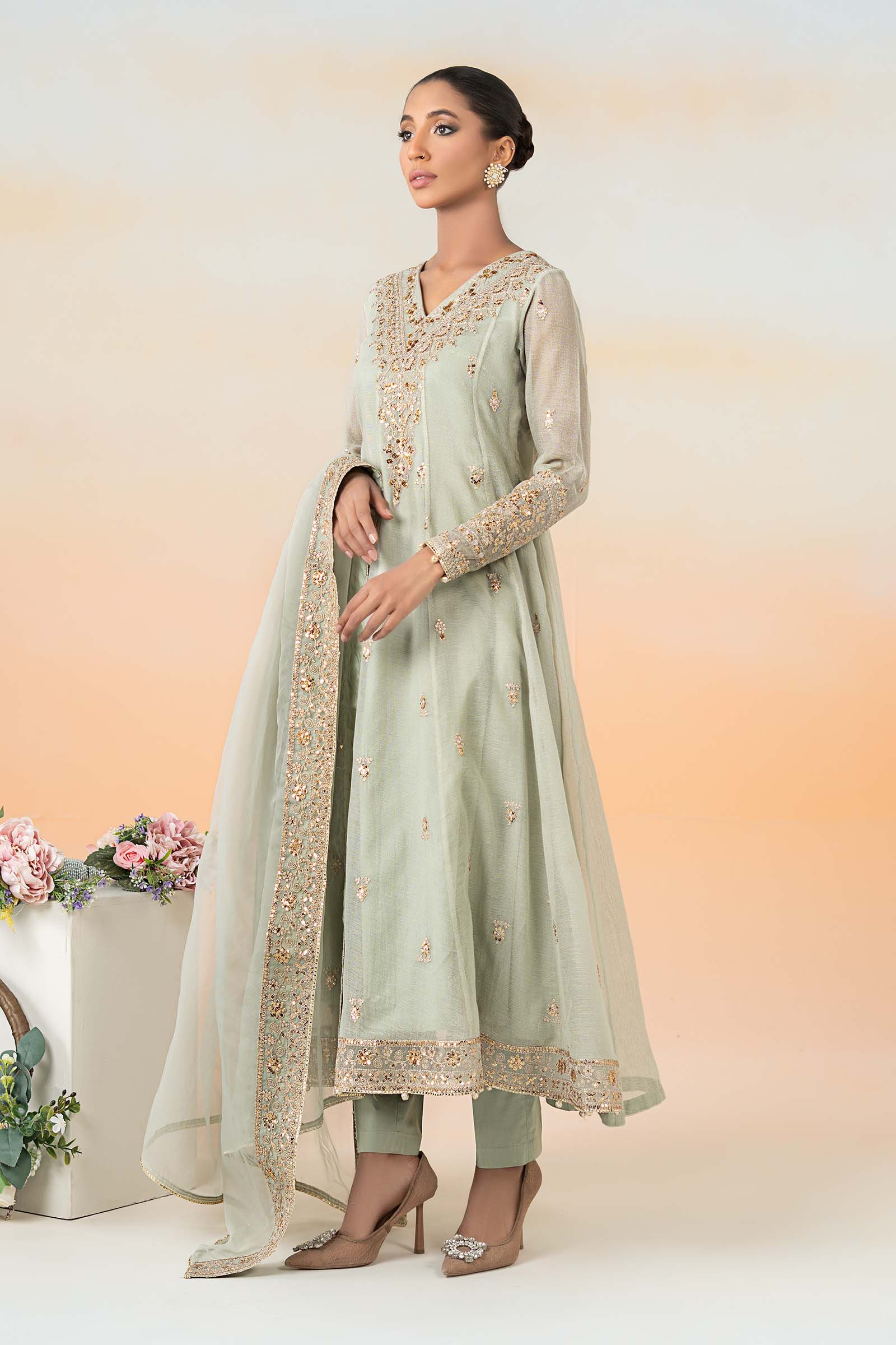 Maria B | Luxury Pret 25 | DW-EF25-88 - Rang-e-Khaas