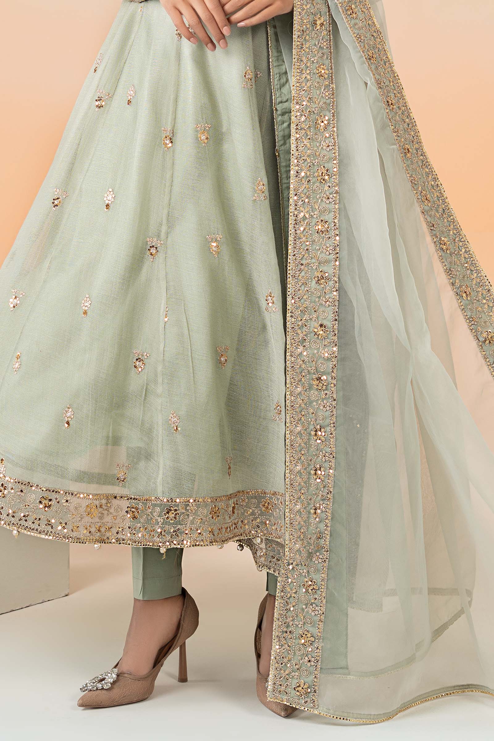 Maria B | Luxury Pret 25 | DW-EF25-88 - Rang-e-Khaas
