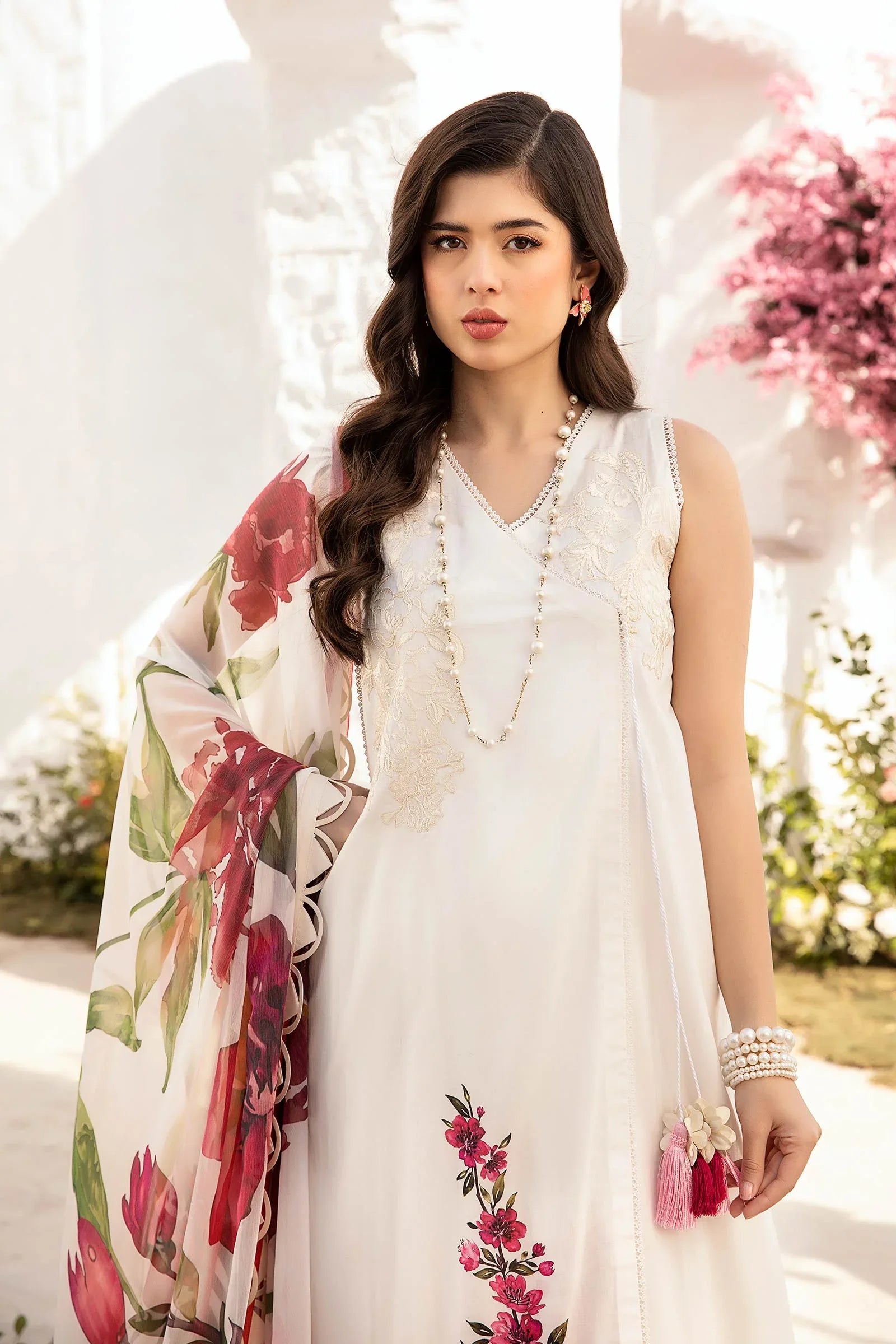 Maria B | M Basic Summer Lawn 25 | MB-CUS25-701B - Rang-e-Khaas