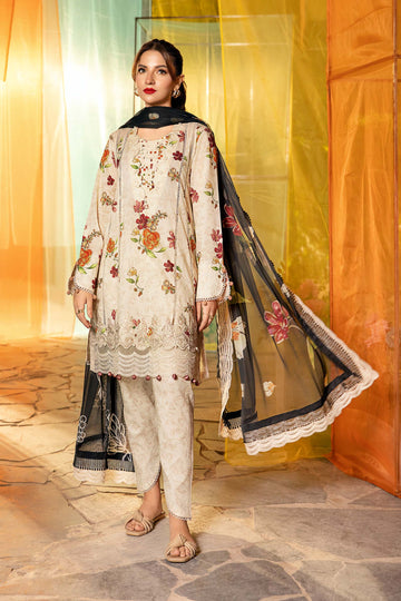 Maria B | M Basic Summer Lawn 25 | MB-CUS25-702B - Rang-e-Khaas