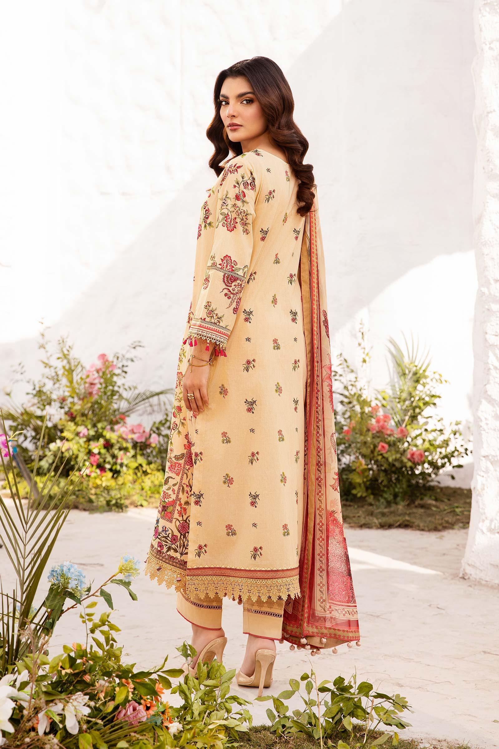 Maria B | M Basic Summer Lawn 25 | MB-CUS25-705A - Rang-e-Khaas