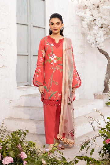 Maria B | M Basic Summer Lawn 25 | MB-CUS25-707B - Rang-e-Khaas