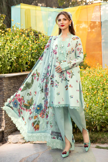 Maria B | M Basic Summer Lawn 25 | MB-CUS25-709B - Rang-e-Khaas