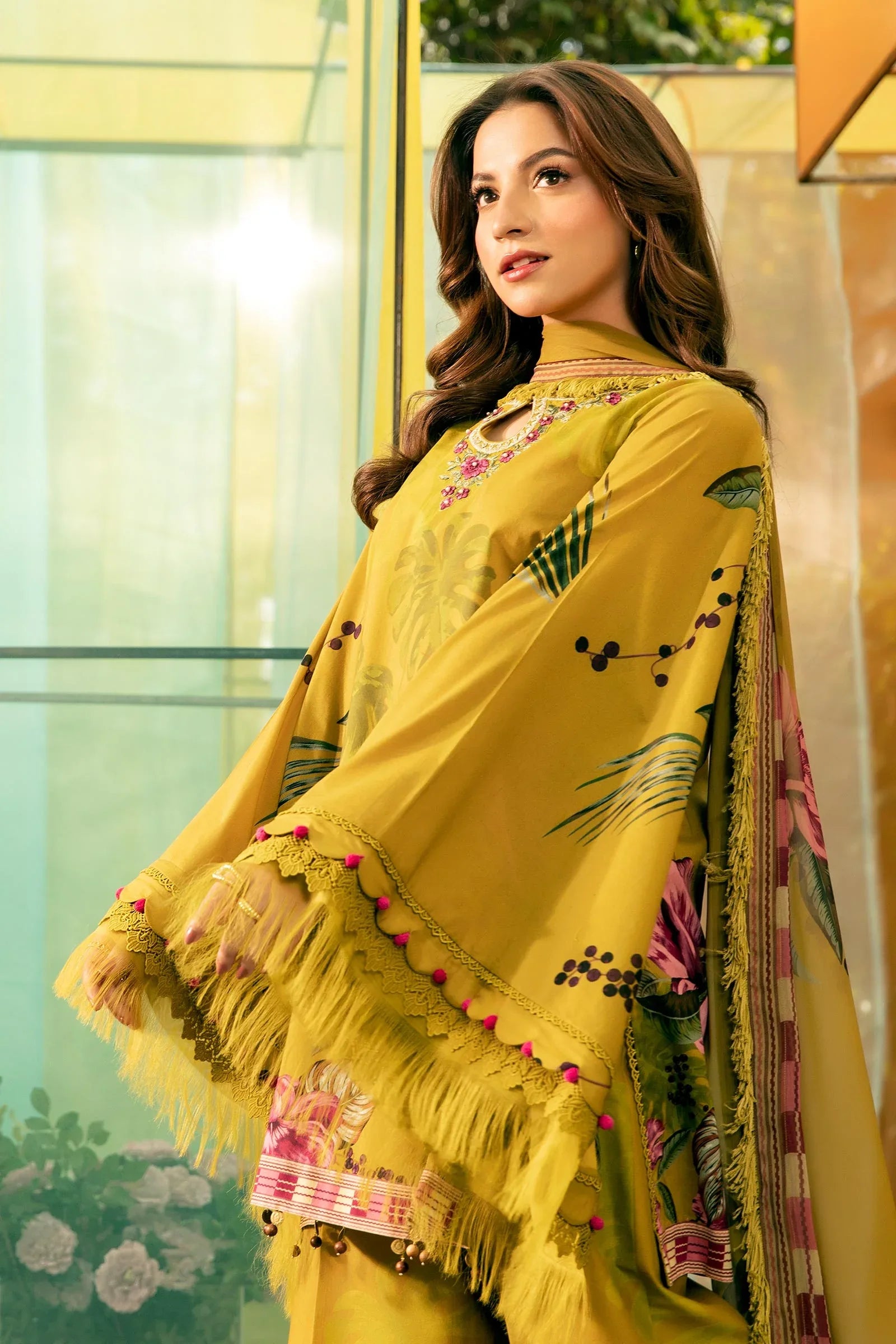 Maria B | M Basic Summer Lawn 25 | MB-CUS25-710A - Rang-e-Khaas