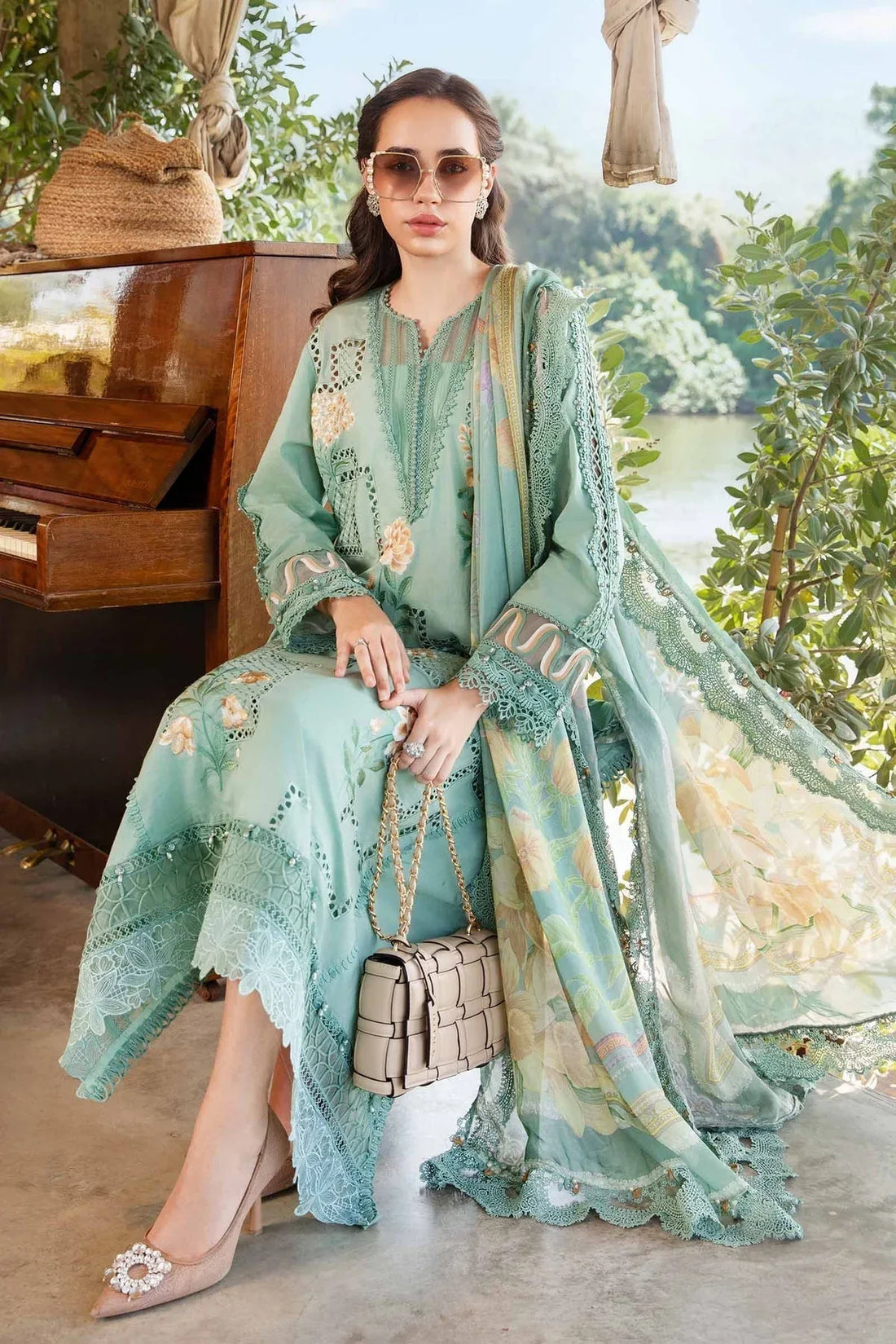 Maria B | M Prints 25 | MPT-2501-B - Rang-e-Khaas